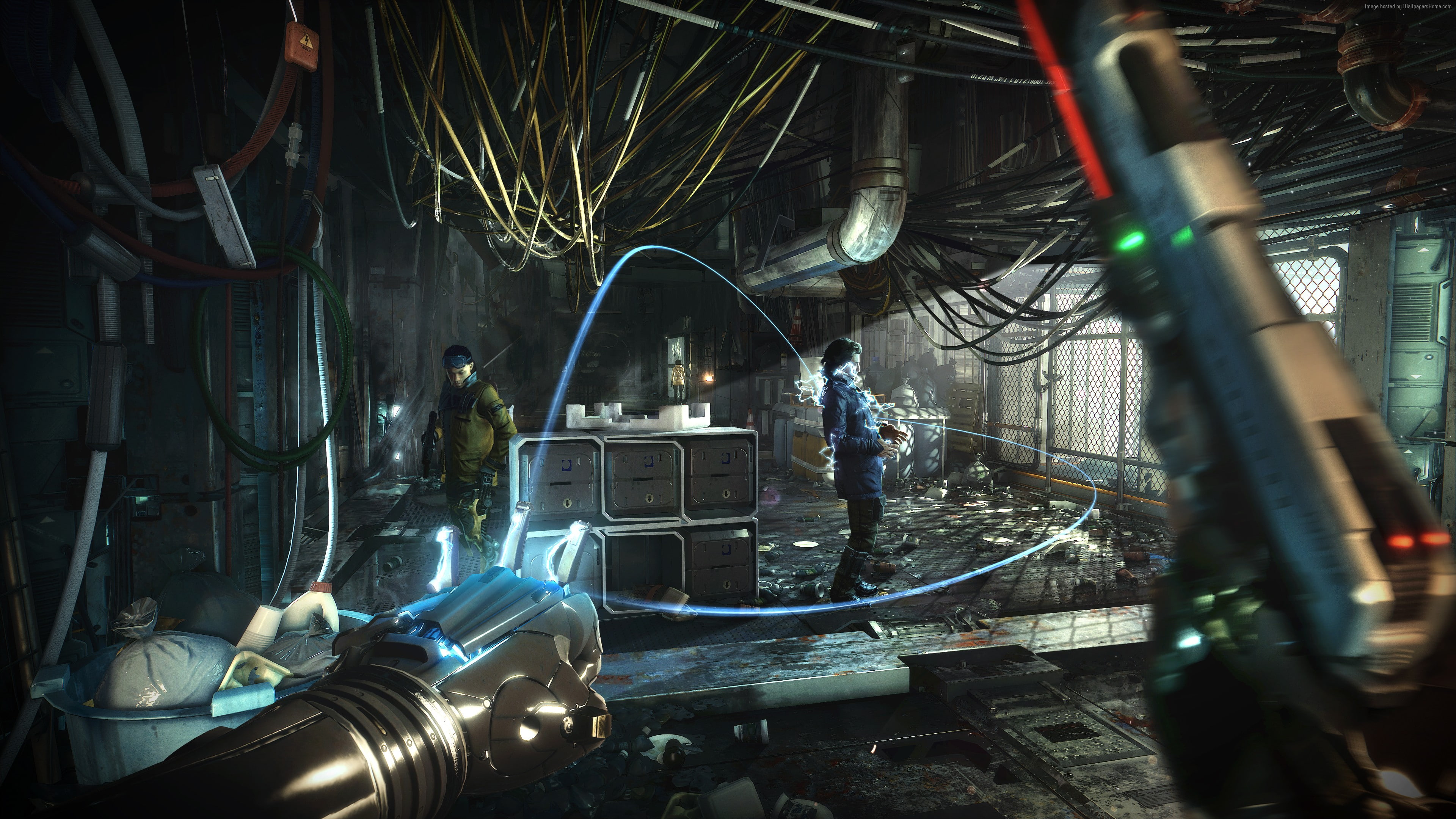 PS4, Deus Ex: Mankind Divided, cyberpunk, PC, game, Best Games 2015, 4K, Xbox one, sci-fi, HD Wallpaper