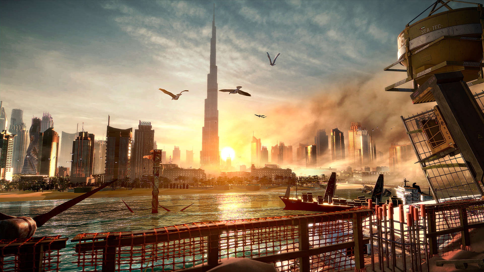 Deus Ex, Deus Ex: Mankind Divided, 1080P, Dubai, HD Wallpaper