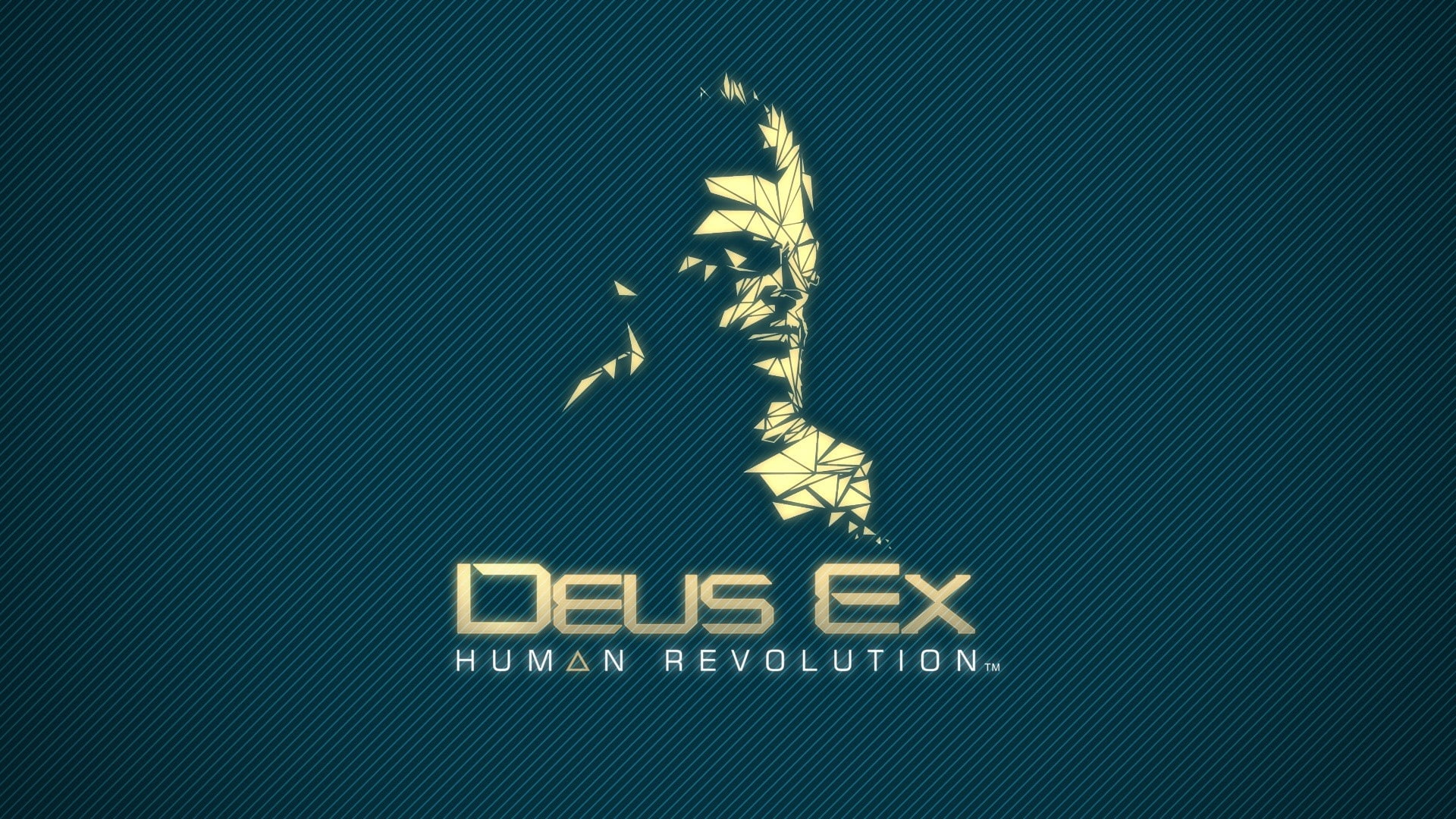 1080P, deus ex human revolution, name, adam jensen, background, font, HD Wallpaper