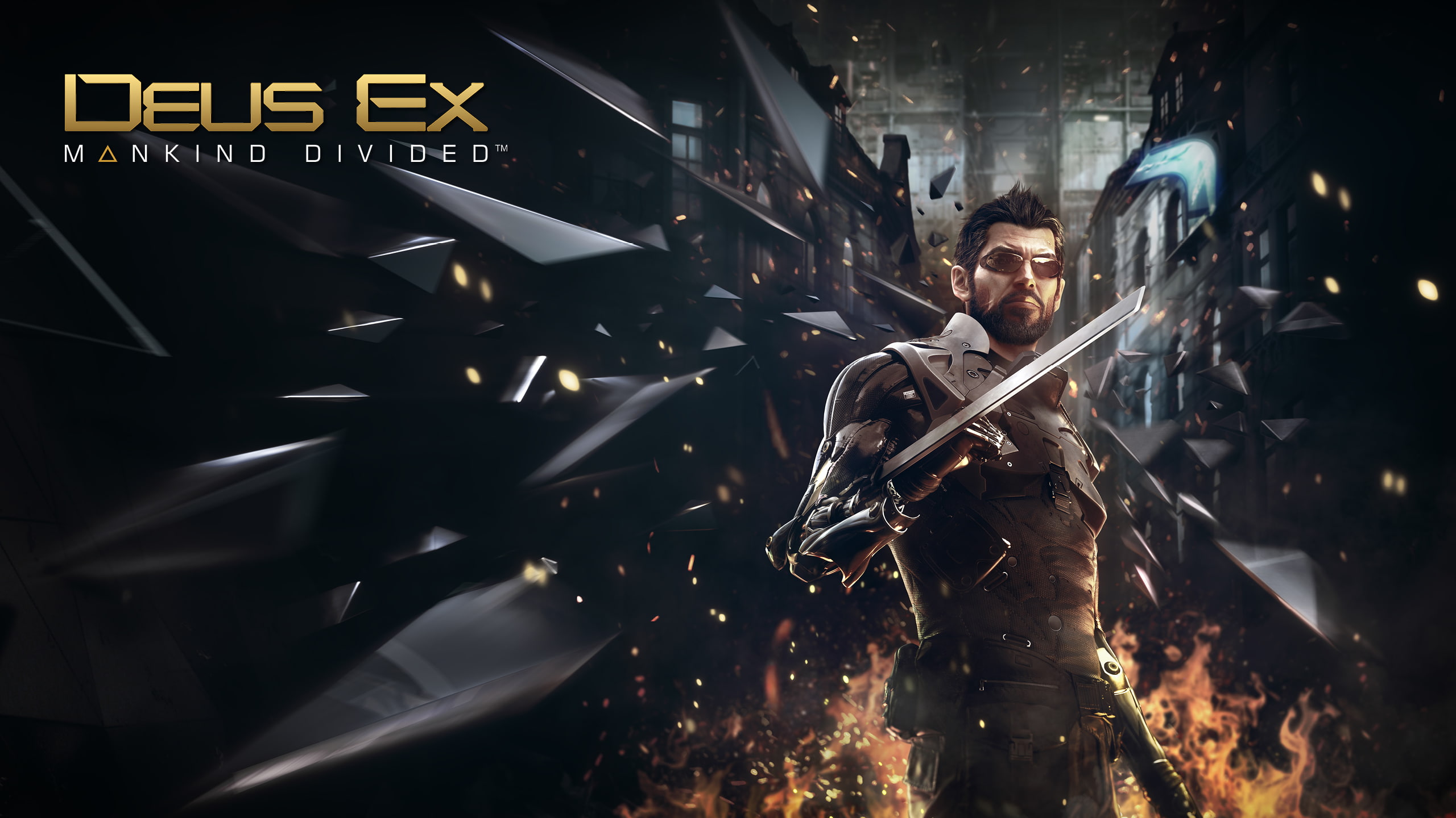 Divided, Mankind, Adam, Jensen, ex, Deus, 2K, HD Wallpaper