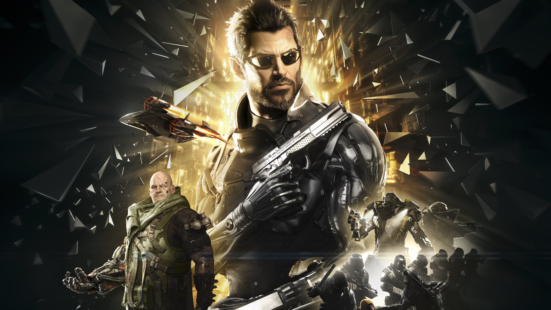 Deus Ex, 1080P, Xbox, Adam Jensen, HD Wallpaper