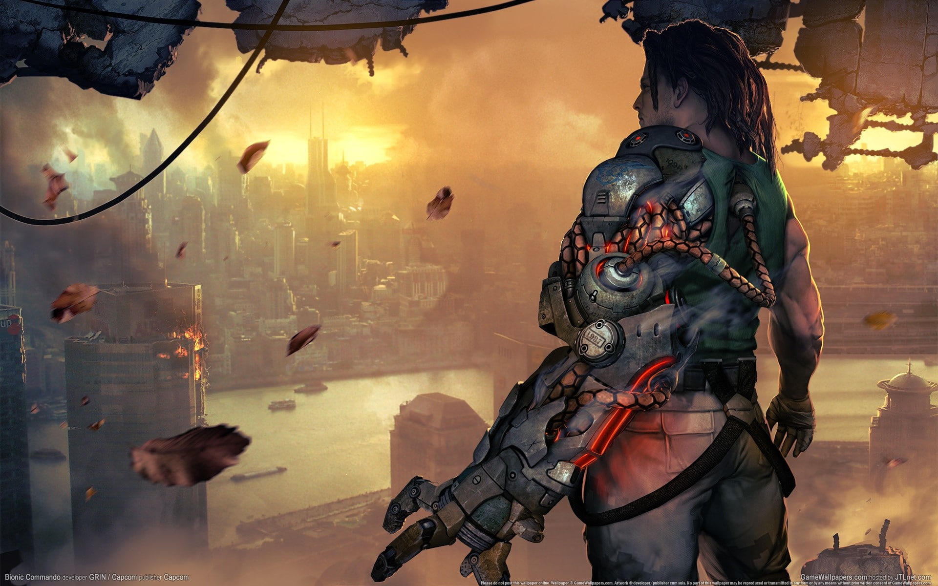 games, 1080P, video, commando, bionic, HD Wallpaper