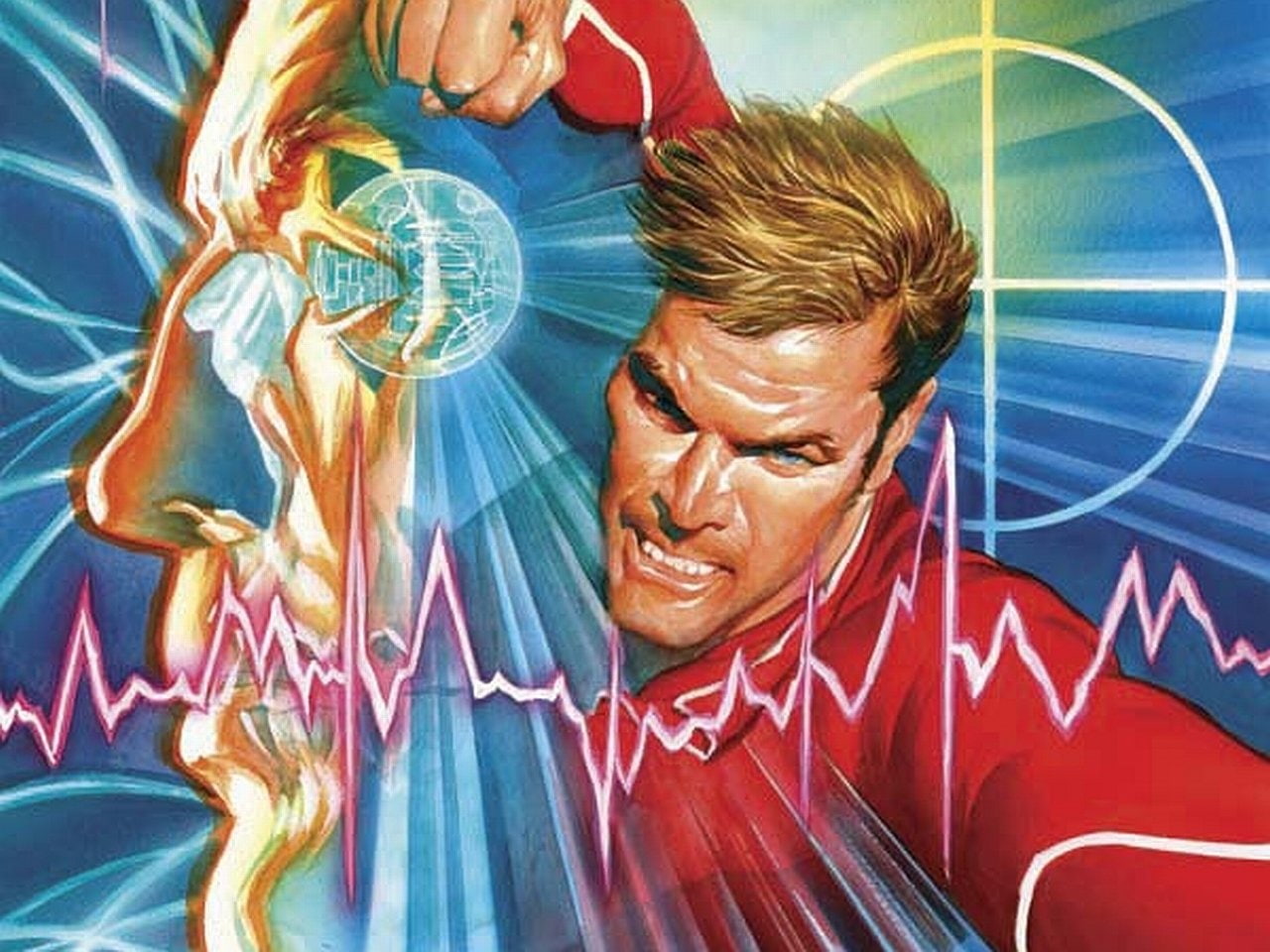 720P, Colonel Steve Austin, Comics, Bionic Man, HD Wallpaper