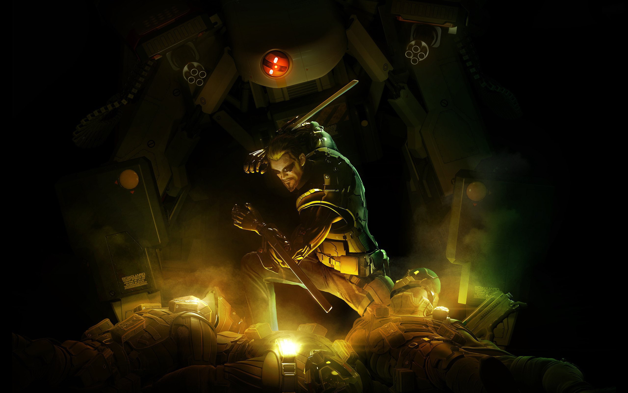 2K, video games, hd, ex, deus, HD Wallpaper