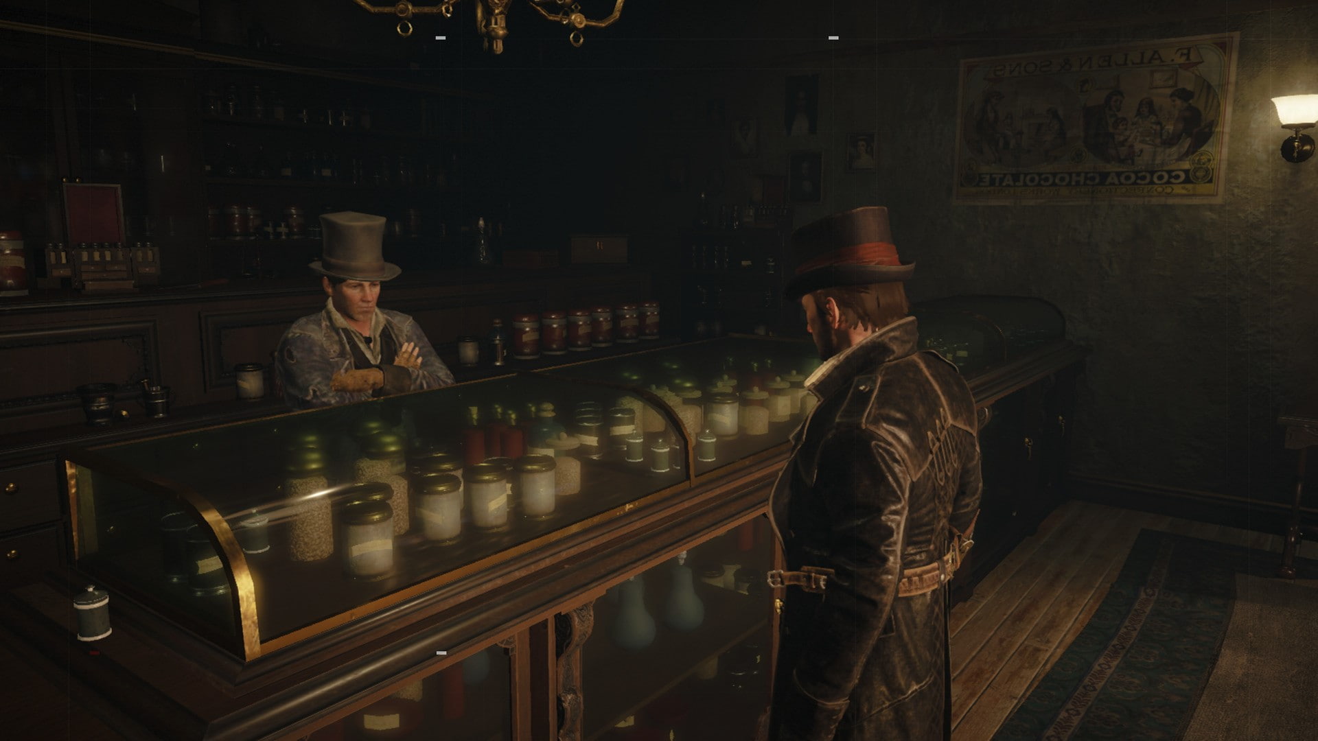 young men, real people, assasins creed syndicate video games abstergo jacob frye, clothing, hat, waist up, uniform, three quarter length, bar counter, men, HD Wallpaper