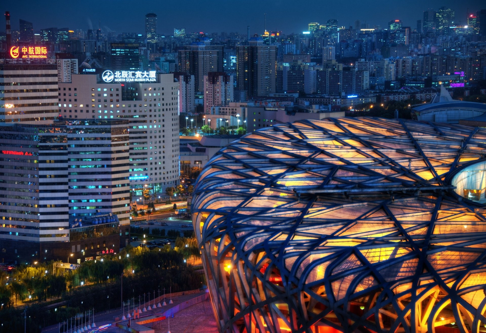 Beijing, Cities, Olympic Stadium, China, 1080P, HD Wallpaper