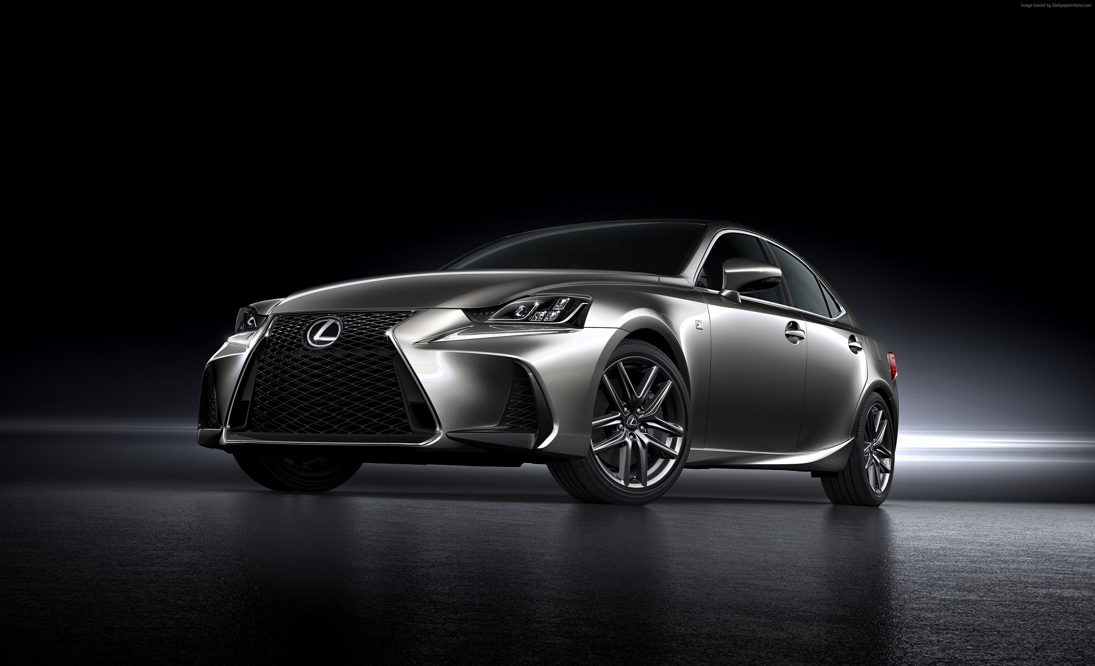 car, mode of transportation, transportation, sports car, speed, motor vehicle, Lexus IS, wheel, steel, racecar, retro styled, Auto China 2016, silver, land vehicle, HD Wallpaper