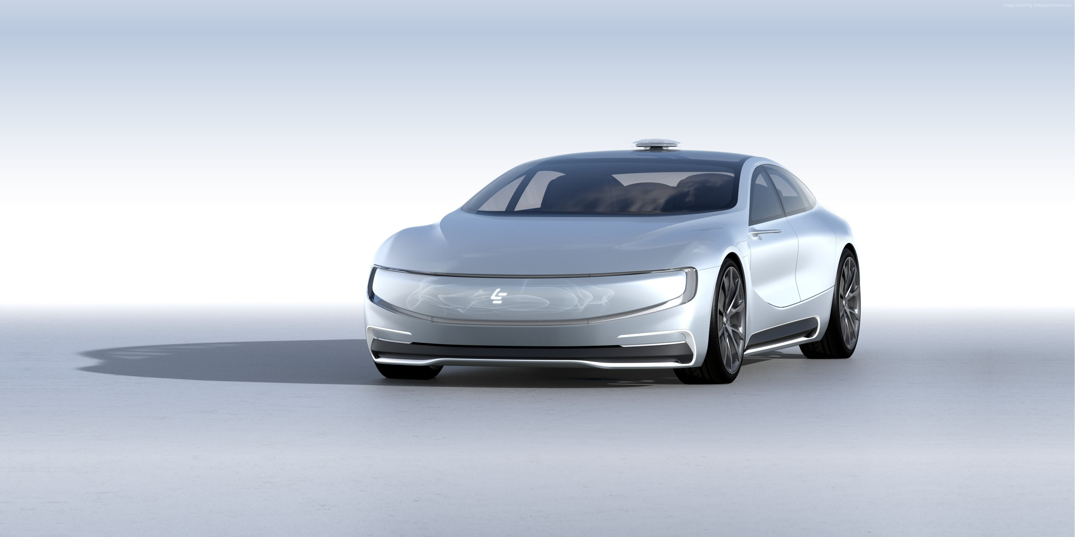 2K, electric cars, Auto China 2016, LeSEE, Beijing Motor Show 2016, electric, HD Wallpaper