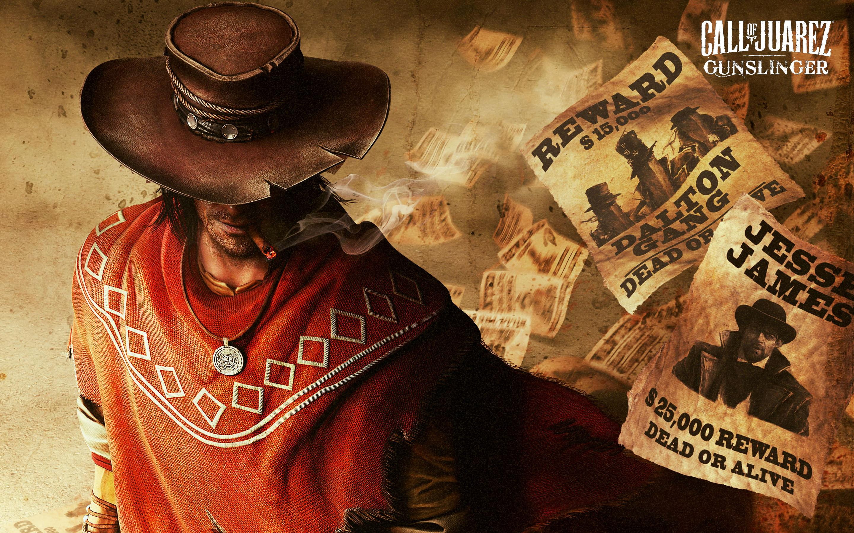 games, call, 2K, juarez, gunslinger, HD Wallpaper