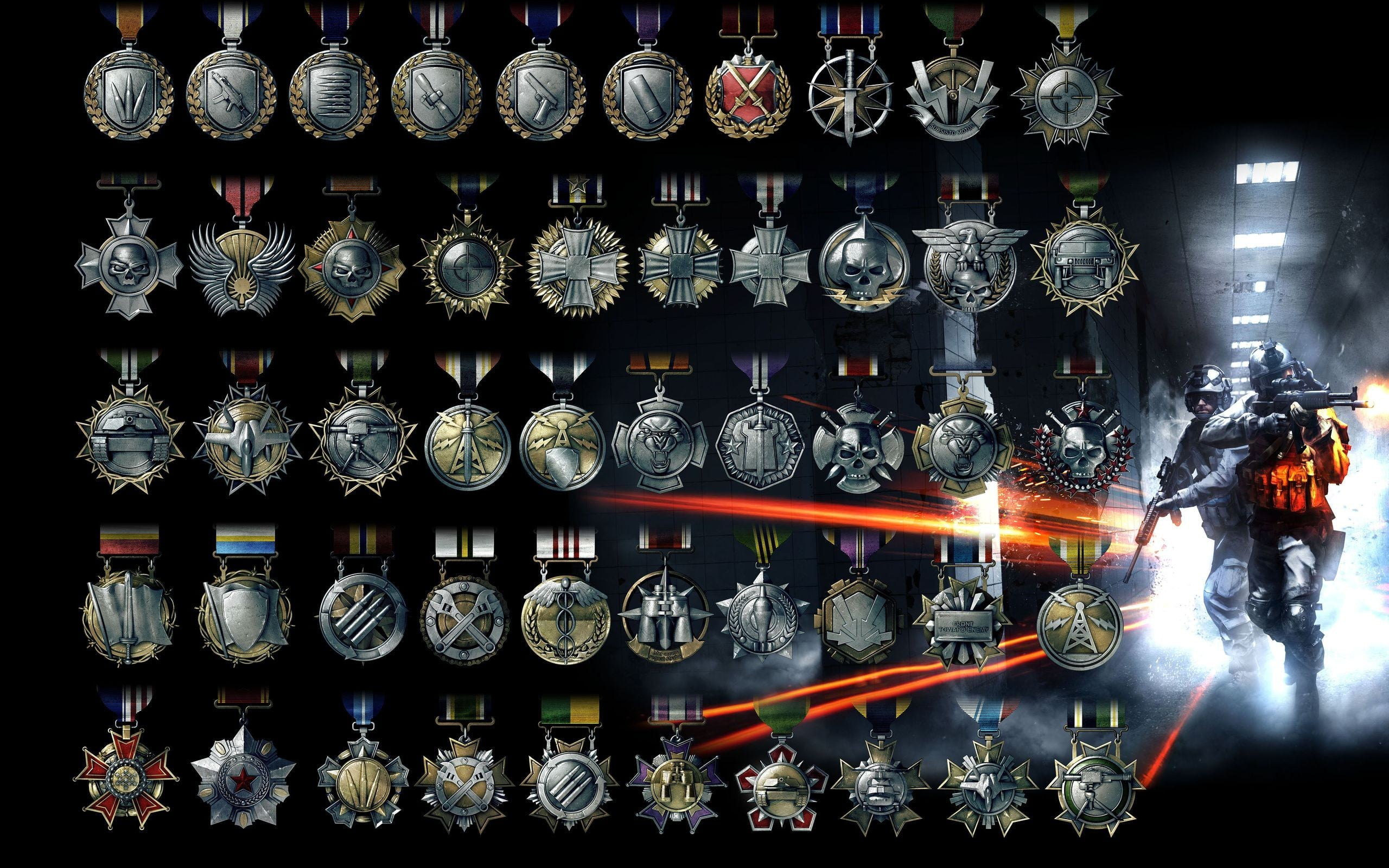 2K, collection, glowing, night, no people, in a row, built structure, illuminated, large group of objects, side by side, representation, shelf, religion, HD Wallpaper