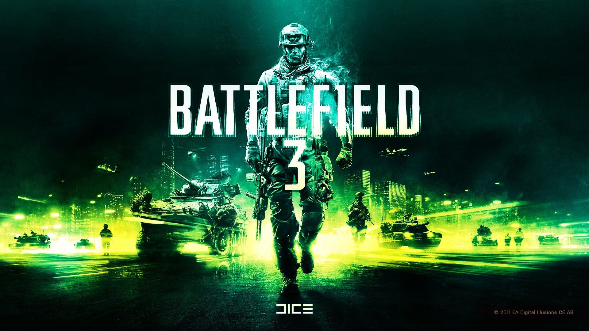 dice, video games, 1080P, Battlefield 3, HD Wallpaper