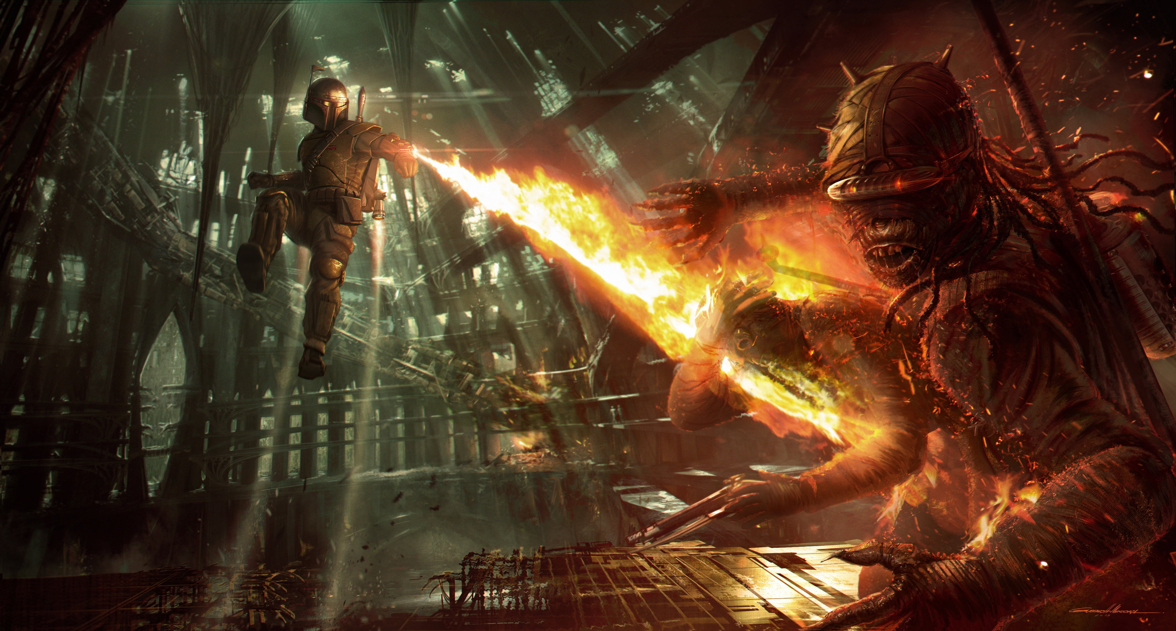 4K, Star Wars 1313, Boba Fett, Star Wars, HD Wallpaper