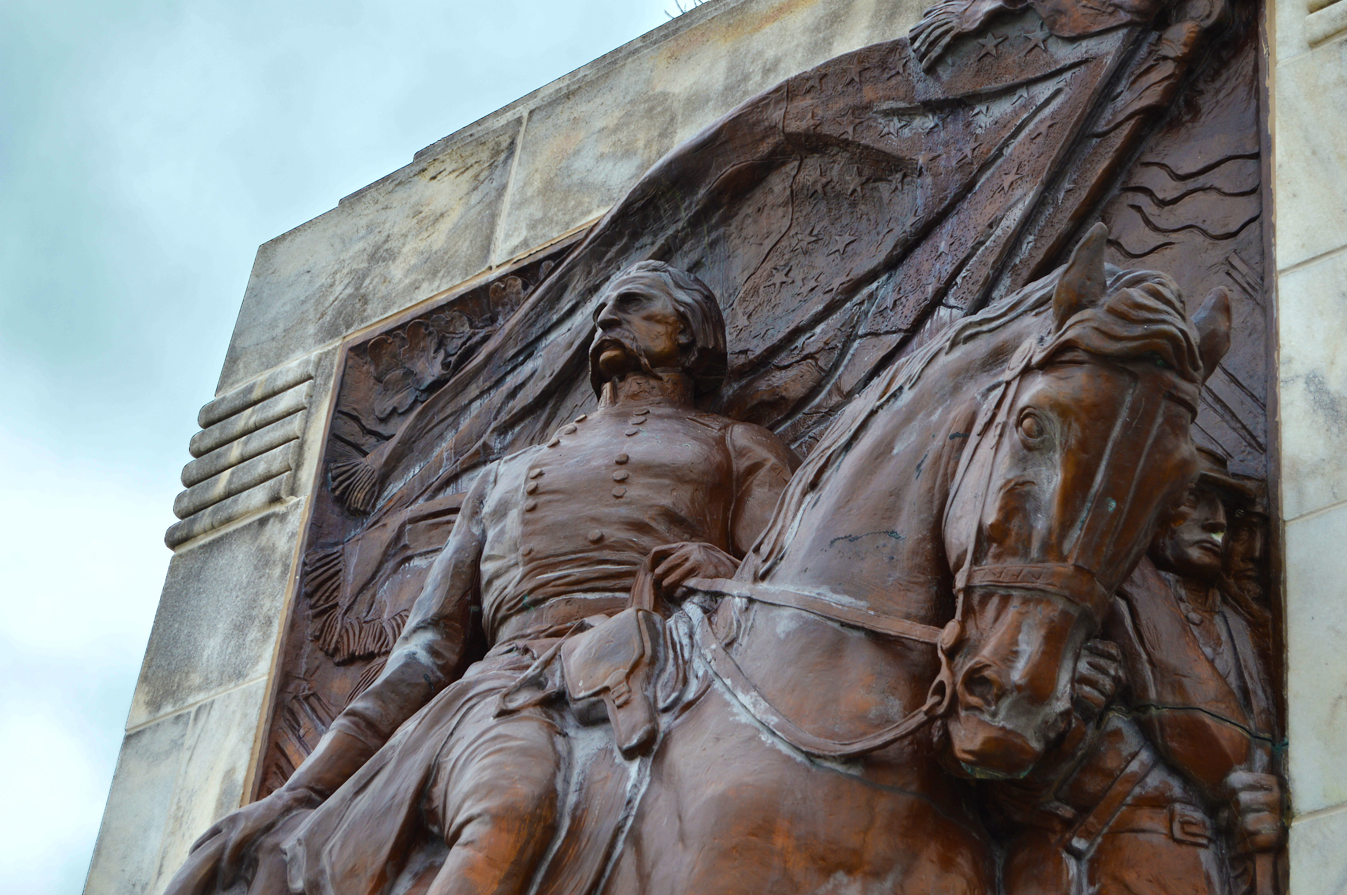 4K, sculpture, belief, civil war, murphysboro, usa, john a. logan, place of worship, democrat, human representation, craft, low angle view, creativity, HD Wallpaper