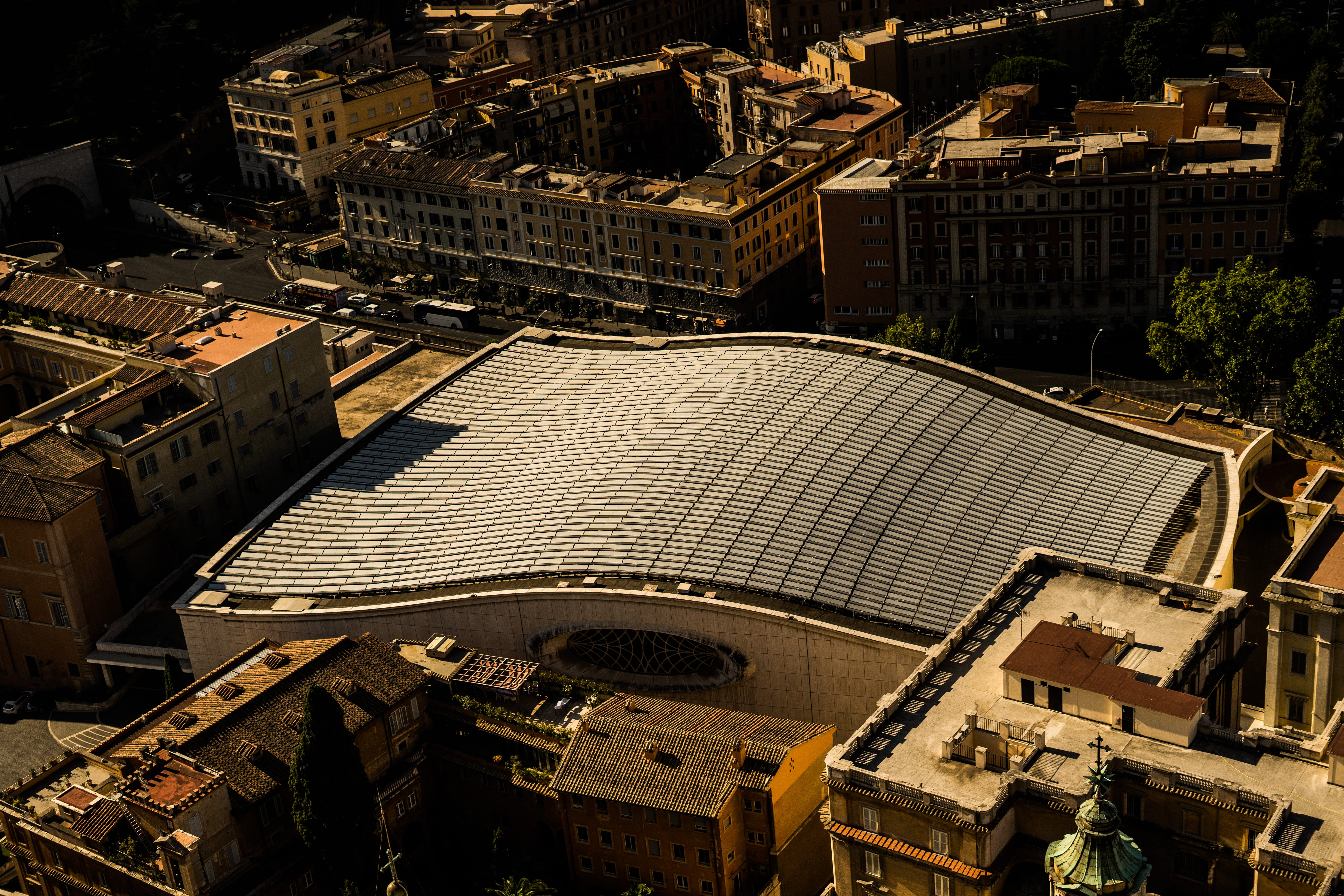 rooftop, tourism, italy, italia, rome, travel, sunlight, built structure, travel destinations, no people, houses, nature, building, city, day, vatican, HD Wallpaper