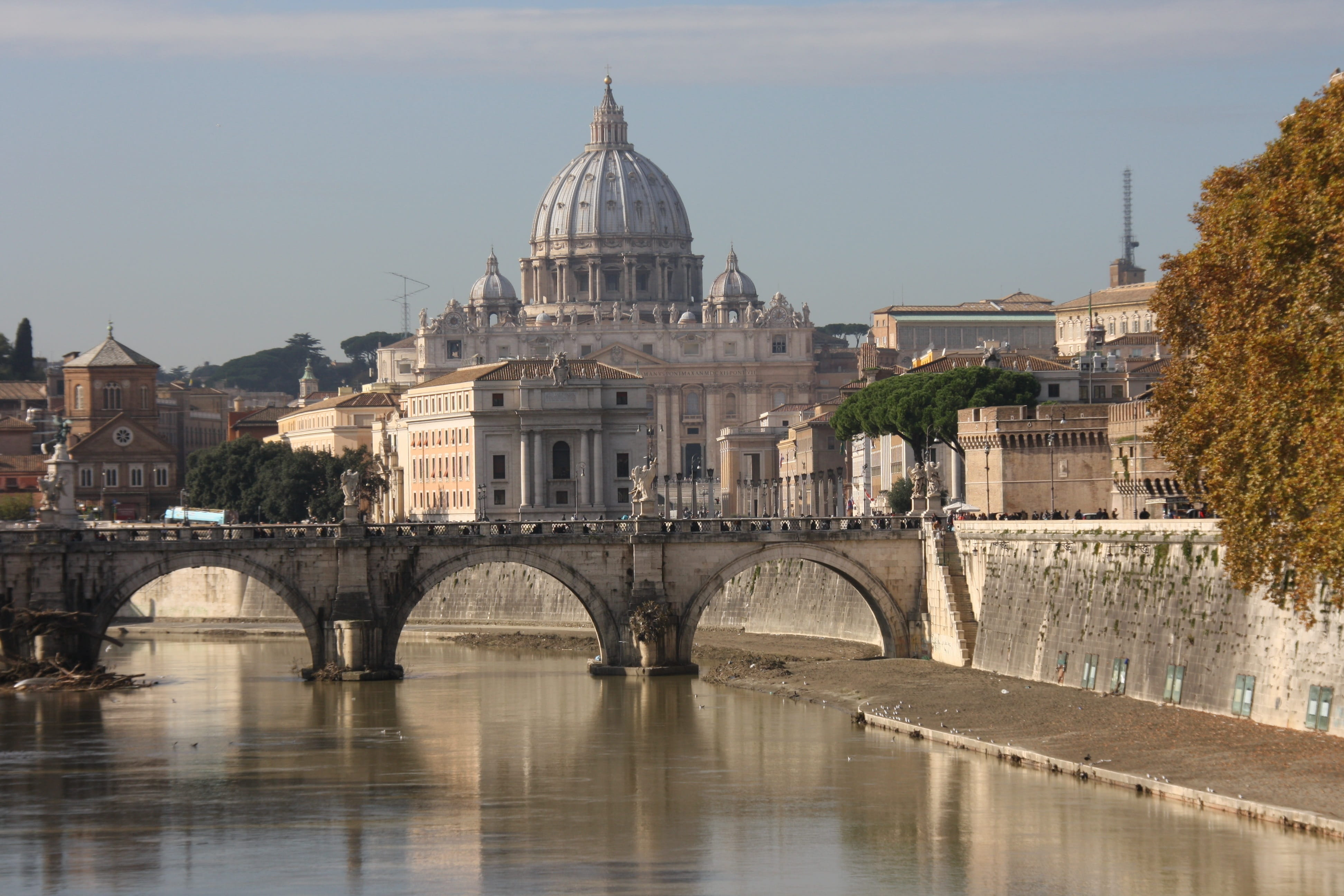 Italy, architecture And Buildings, travel Destinations, waterfront, St PeterS Basilica, buildings italy, europe, views of the city, landmarks, st. Peters Basilica - The Vatican, HD Wallpaper