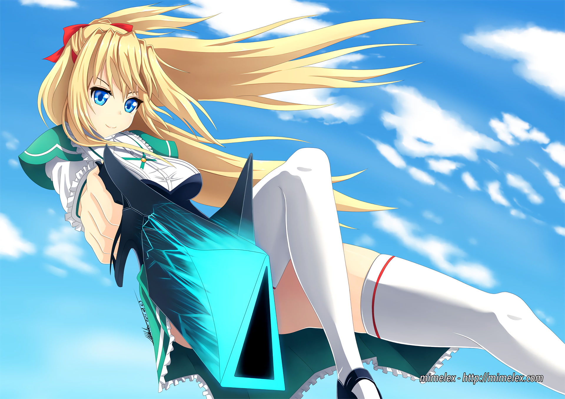 Absolute Duo, Lilith Bristol, 1080P, Anime, HD Wallpaper