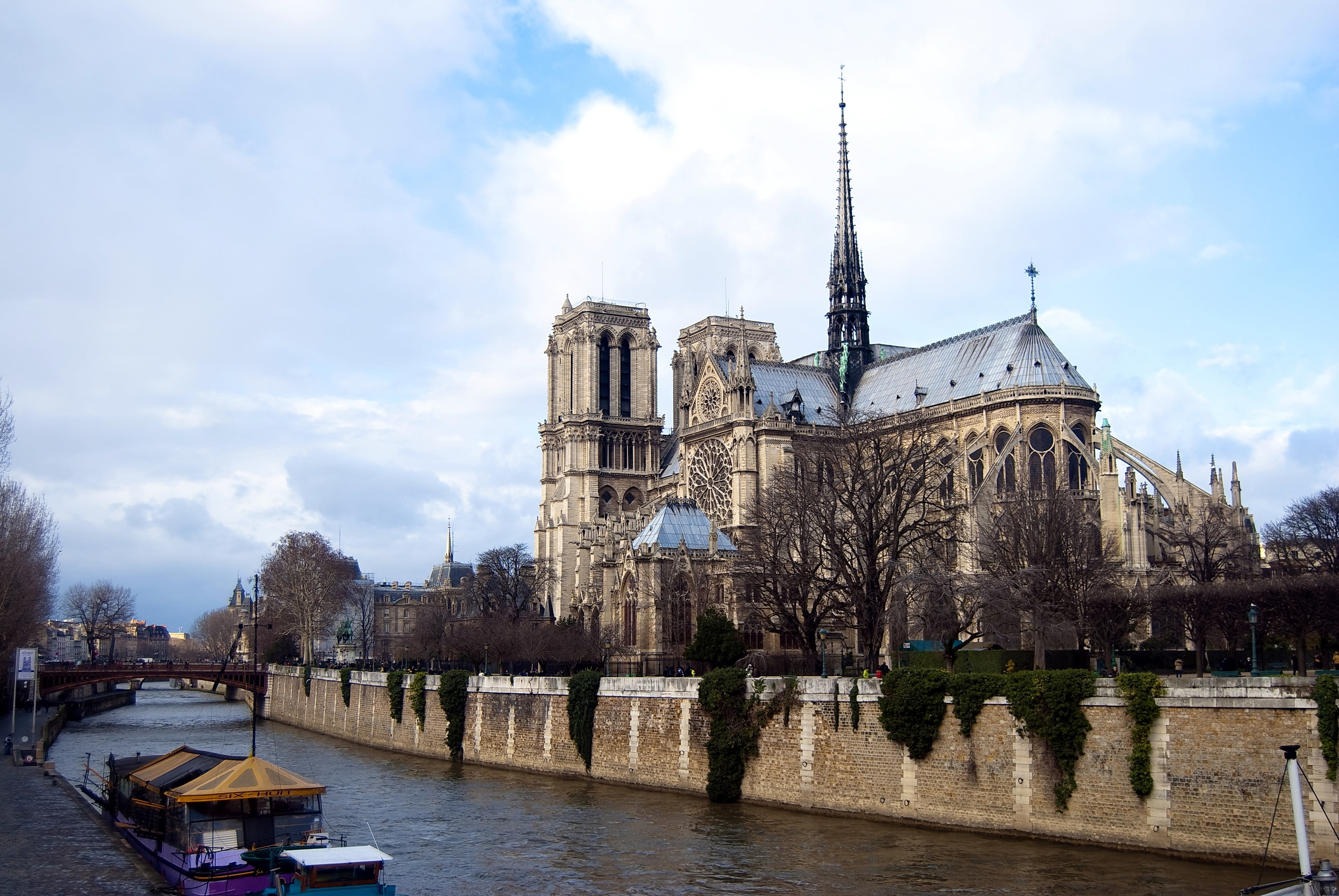 medieval, belief, building Exterior, old, brown, famous Place, spirituality, christianity, europe, travel, gothic Style, concrete, built Structure, bridge, HD Wallpaper