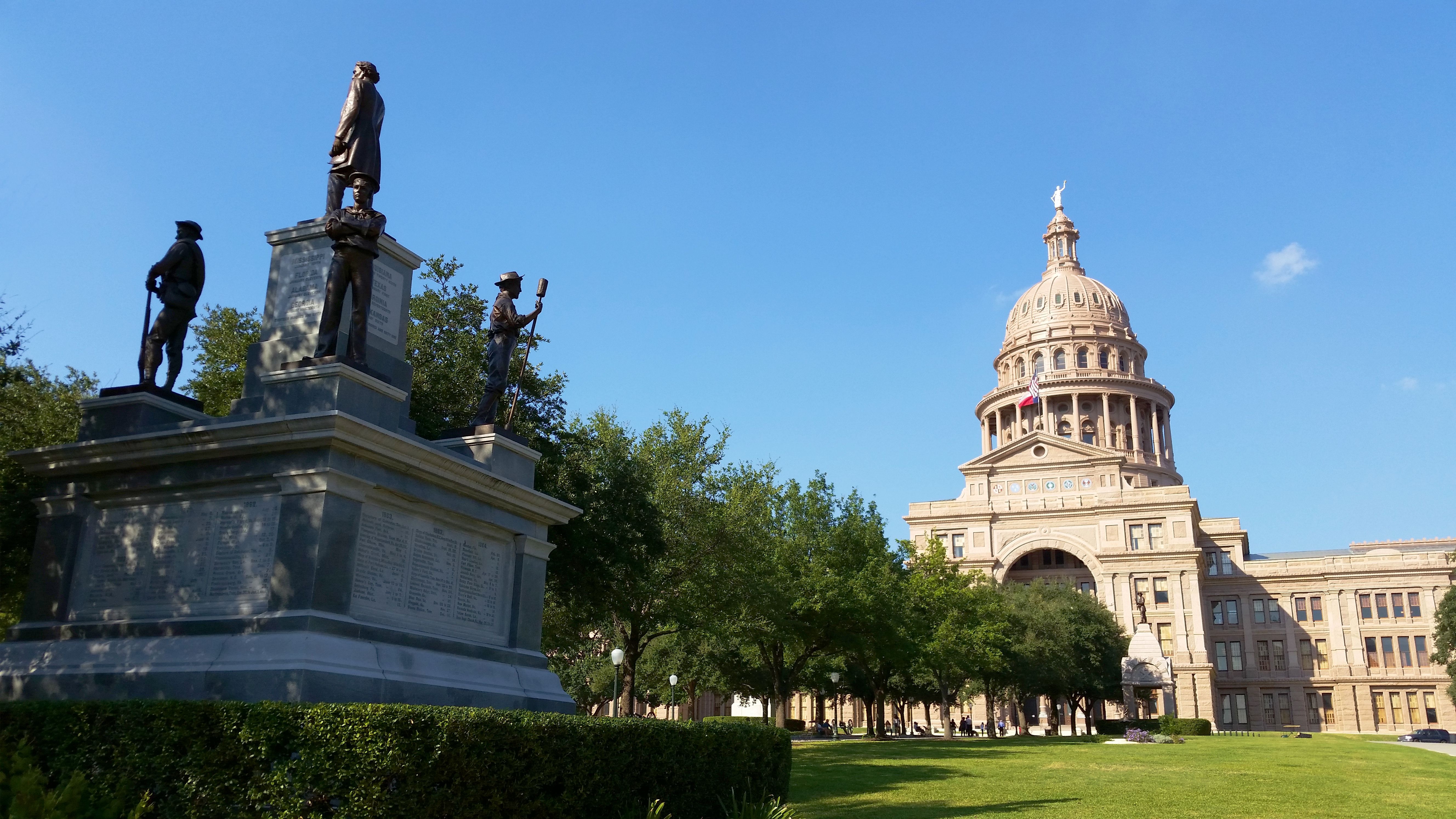 day, park, 5K, daytime, outdoors, sculpture, plant, dome, city, monument, the past, tree, architecture, capitol hill austin tx, tourism, government, history, HD Wallpaper