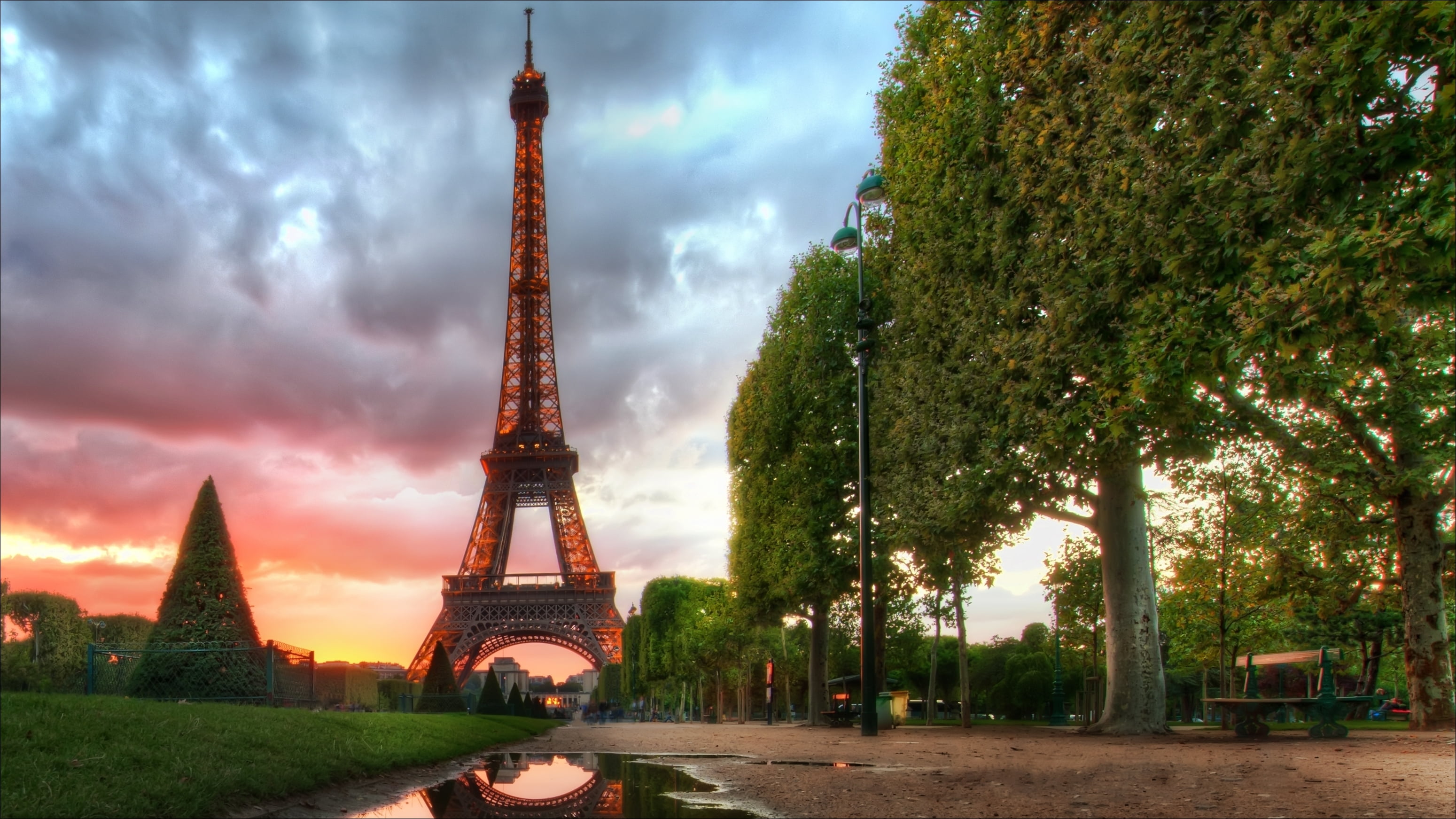 spire, no people, night, sky, the past, eiffel, europe, outdoors, building Exterior, capital Cities, city Life, travel, travel Destinations, city, history, HD Wallpaper
