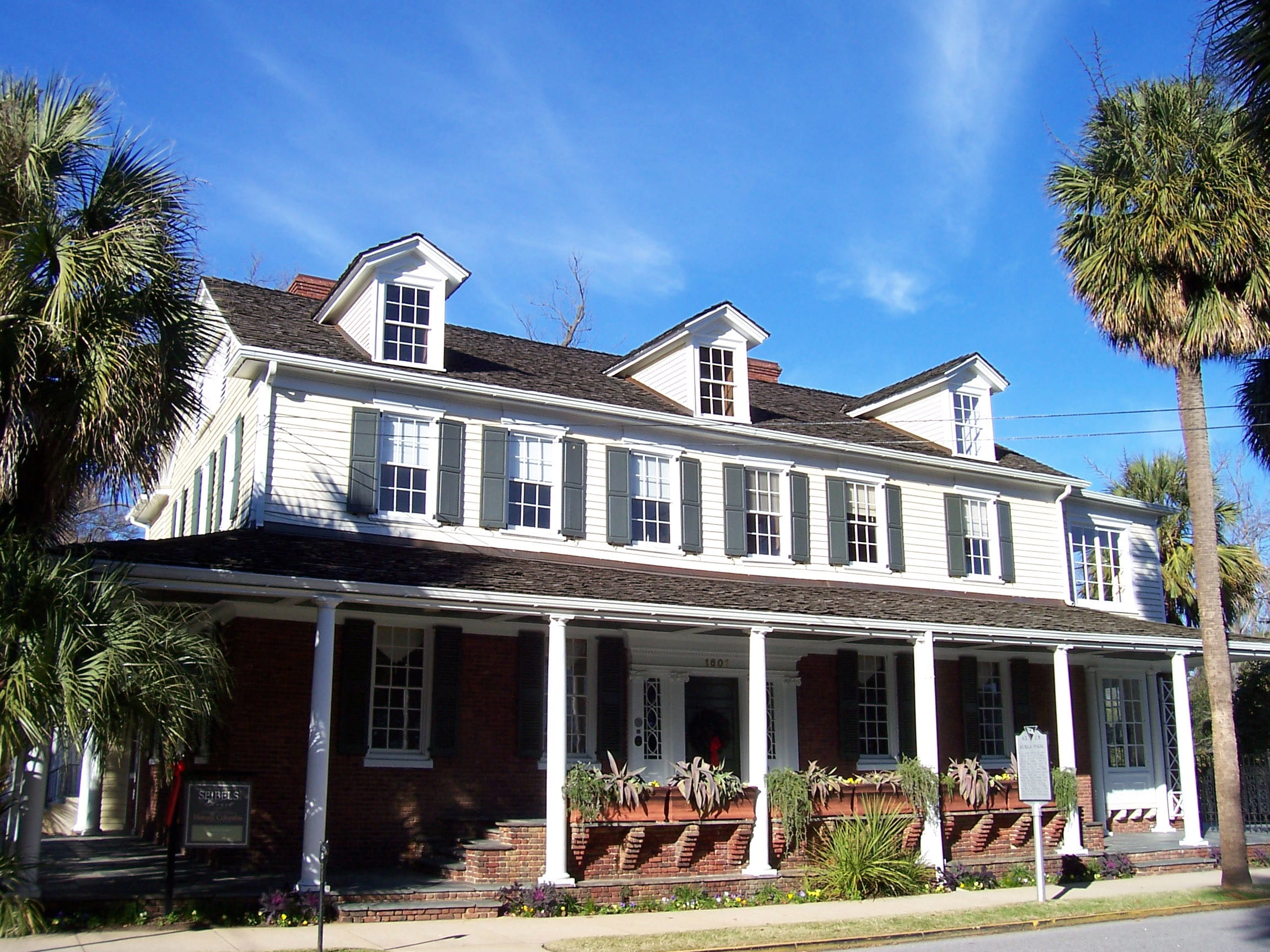 south, nature, luxury, sky, history, color Image, window, residential Building, tree, Seibels House, uSA, no People, entrance, modern, South Carolina, built Structure, HD Wallpaper