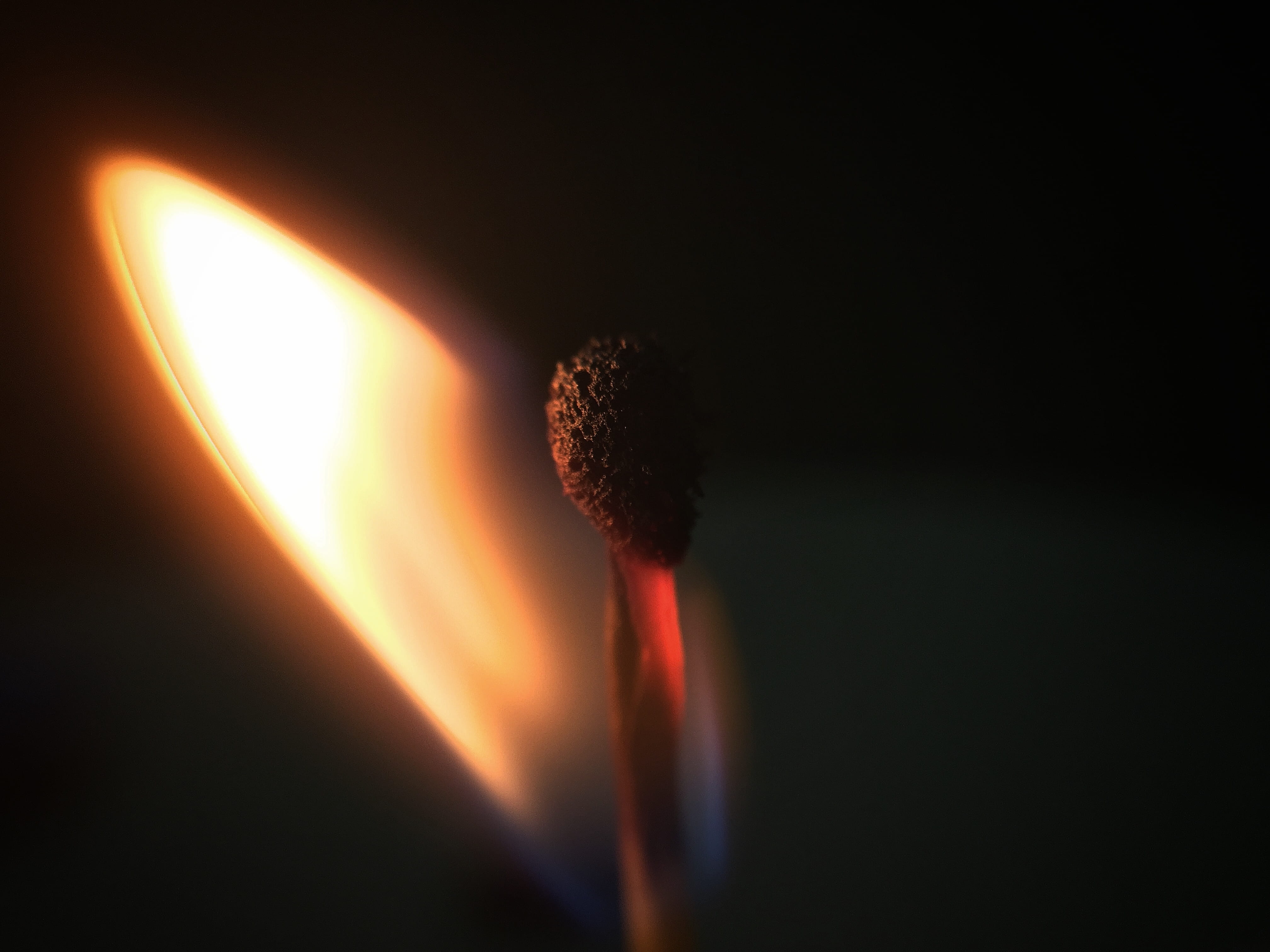 india, close-up, 819, burning, black background, burnt, heat - temperature, dark, motion, beauty, fire - natural phenomenon, no people, single object, indoors, HD Wallpaper