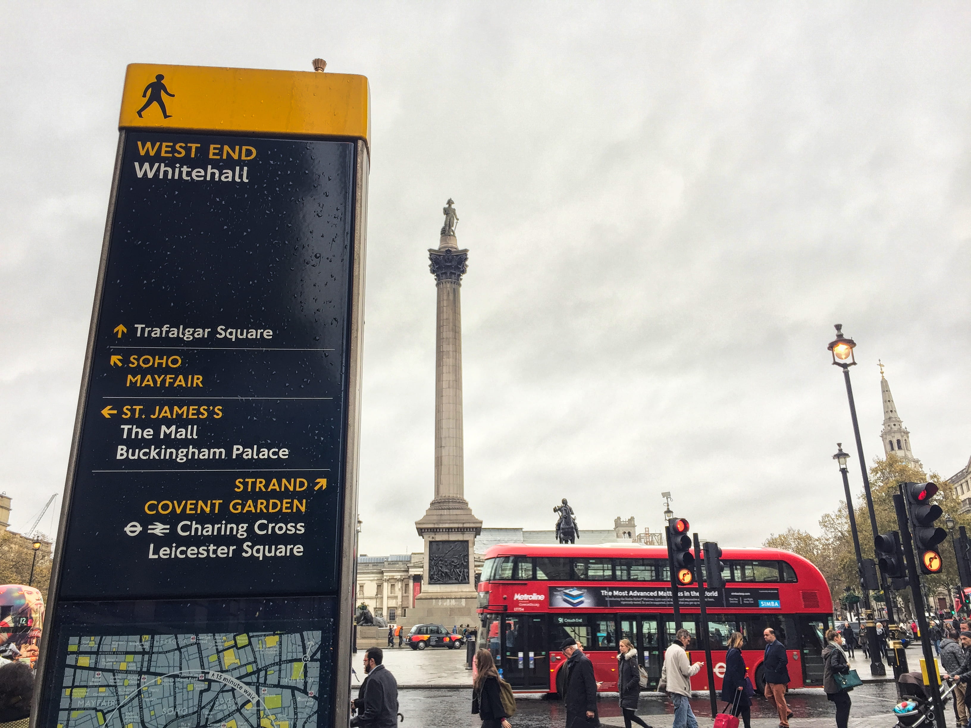 nature, built structure, trafalgar square (stop x), tower, united kingdom, day, memorial, building exterior, architecture, city, communication, travel, HD Wallpaper
