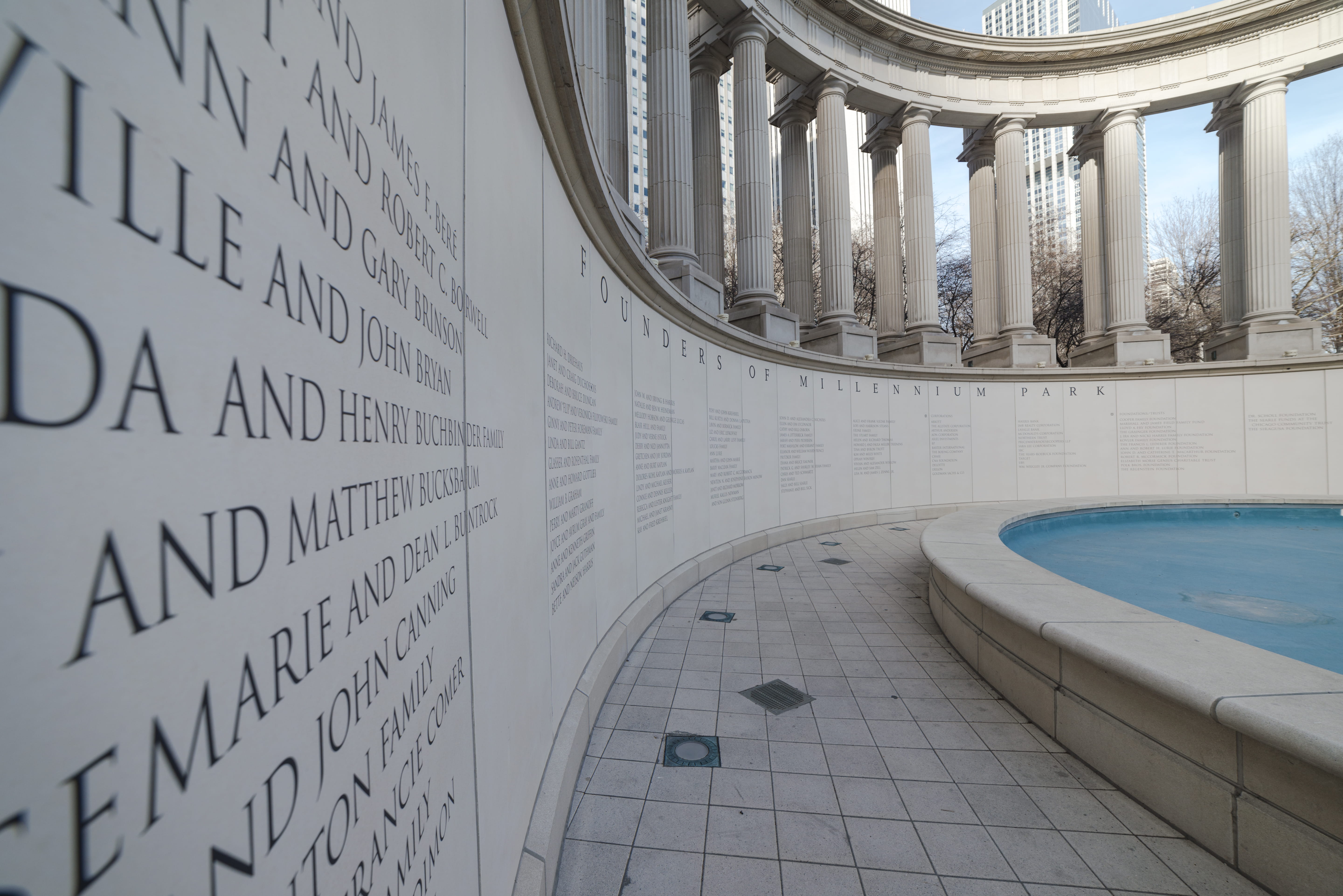 united states, neo-classical, travel destinations, craft, history, the past, 5K, travel, milennium park, michigan chicago, building, built structure, architectural feature, HD Wallpaper
