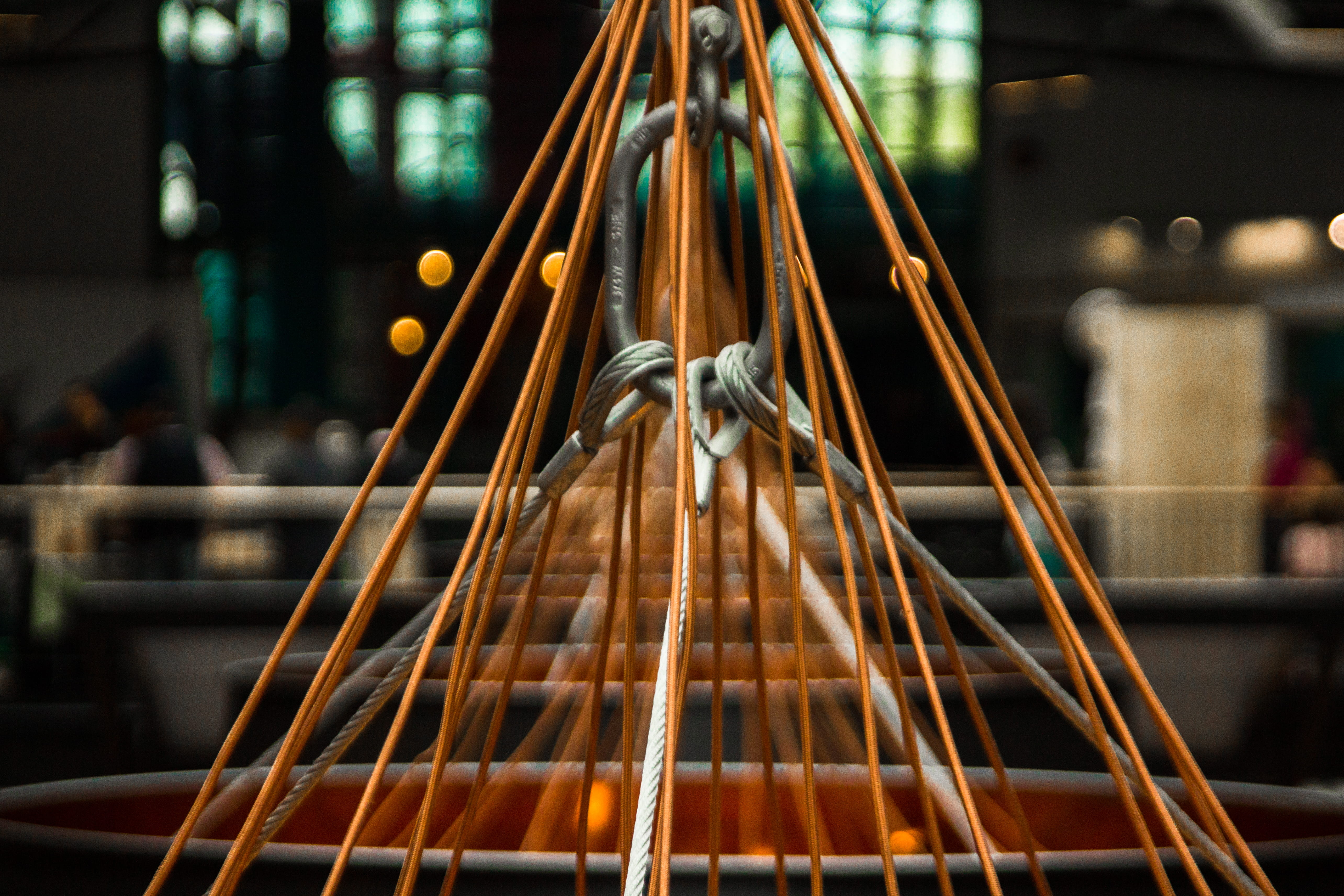 5K, close-up, still life, architechture, day, forks, illuminated, wood - material, large group of objects, indoors, hanging, thread, craft, no people, HD Wallpaper