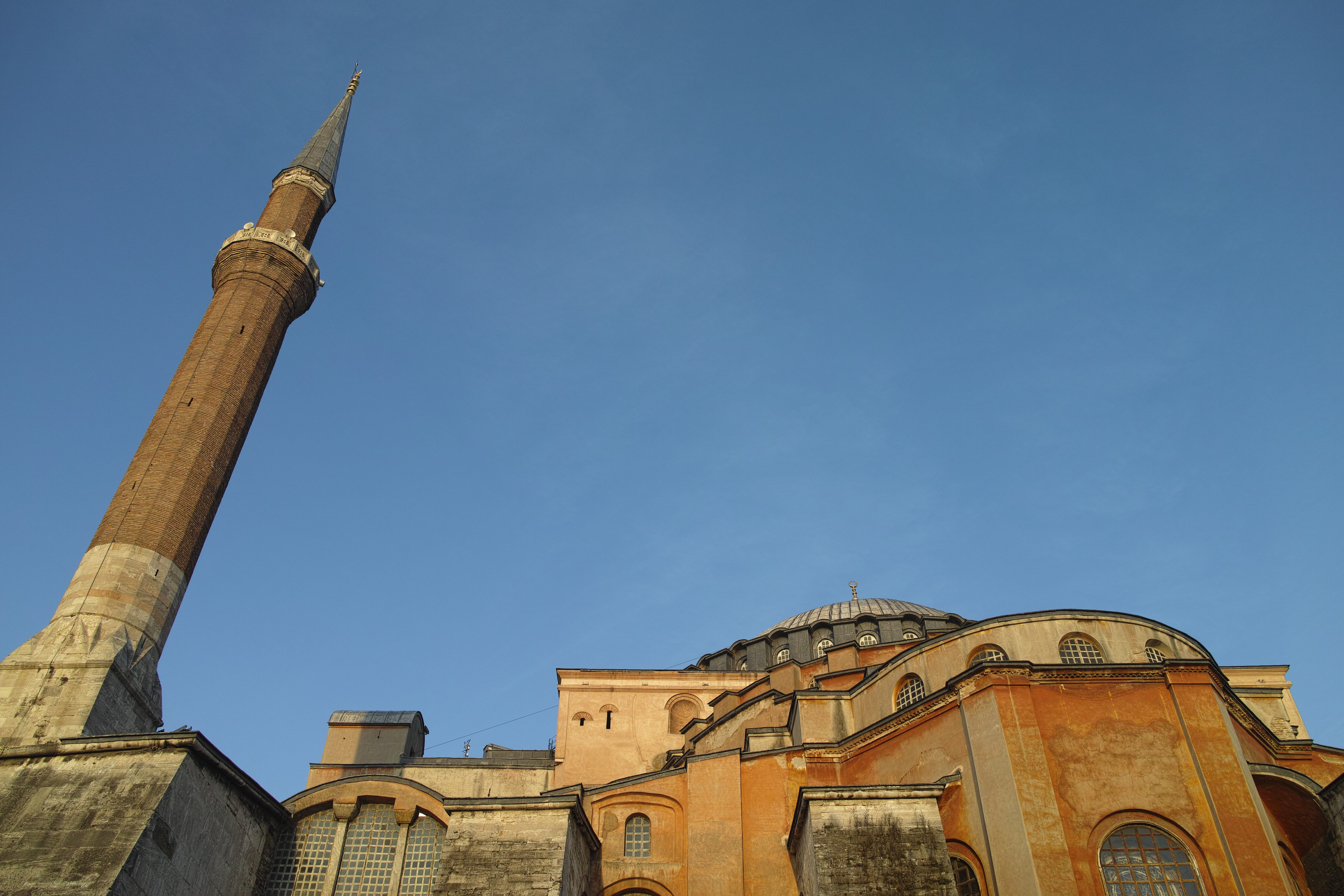 day, minaret, no people, nature, museum, listen, peace, old, aesthetics, built structure, building, faith, high, cami, islam, outdoors, low angle view, HD Wallpaper
