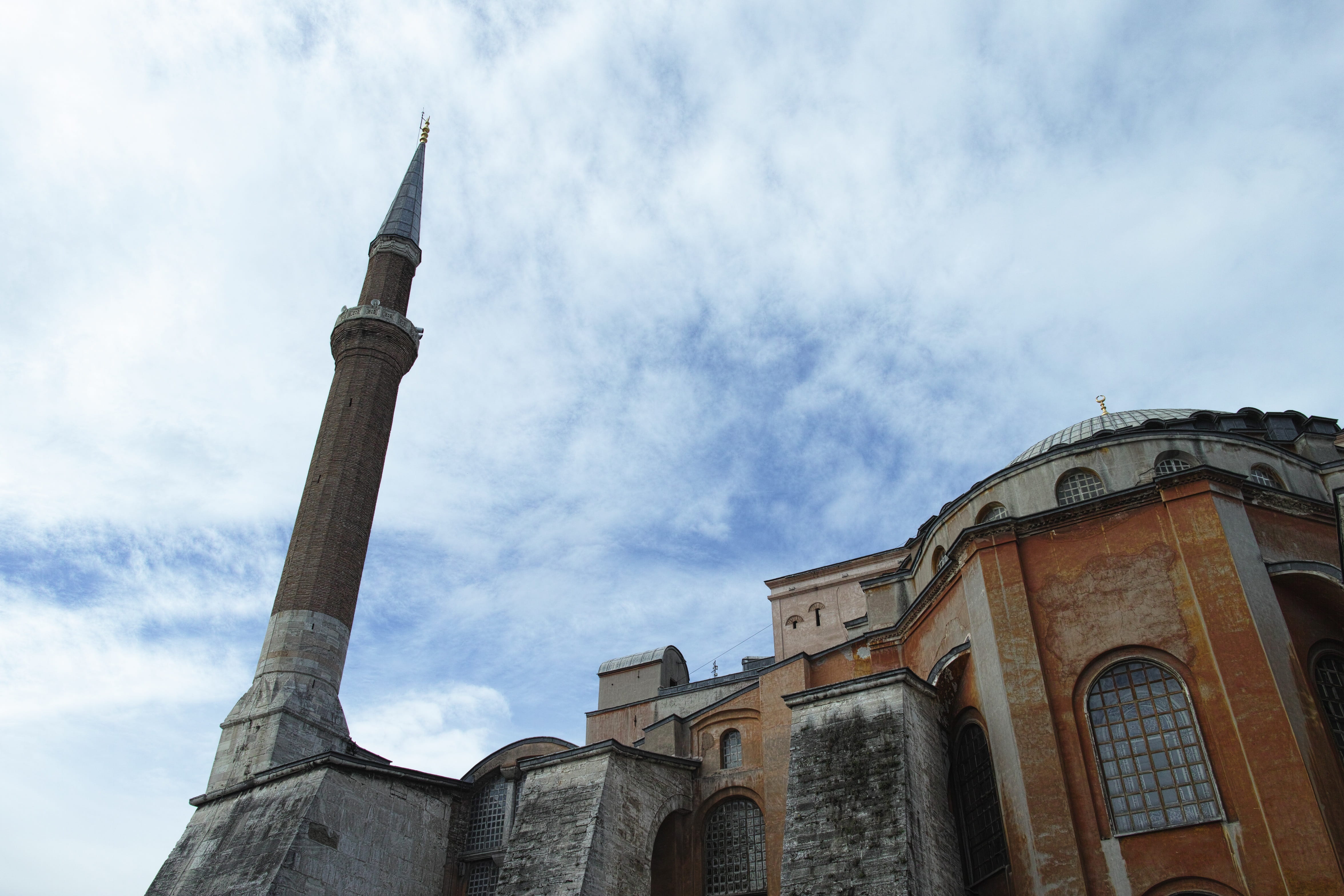 no people, islam, high, composition, history, the past, turkey, church, ancient city, landscape, god, outdoor, the minarets, place of worship, museum, beautiful, HD Wallpaper