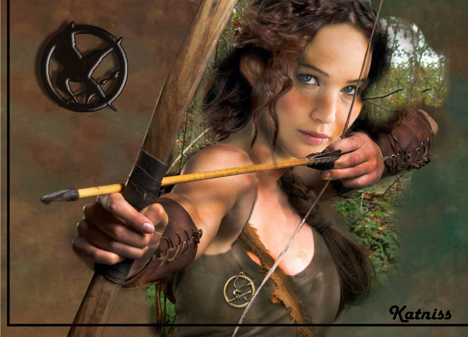 Jennifer Lawrence, The Hunger Games, 720P, Katniss Everdeen, HD Wallpaper