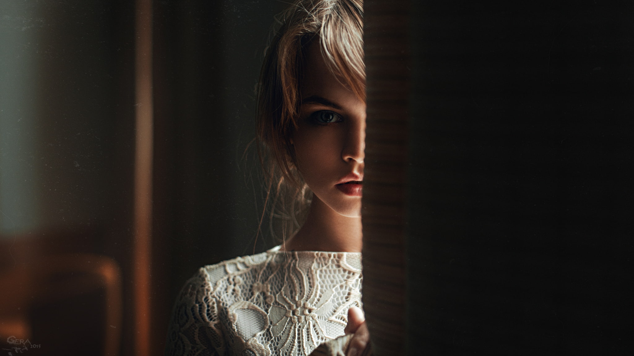 1080P, Lips, Look, Beautiful, Anastasia Shcheglova, Face, Hair, HD Wallpaper