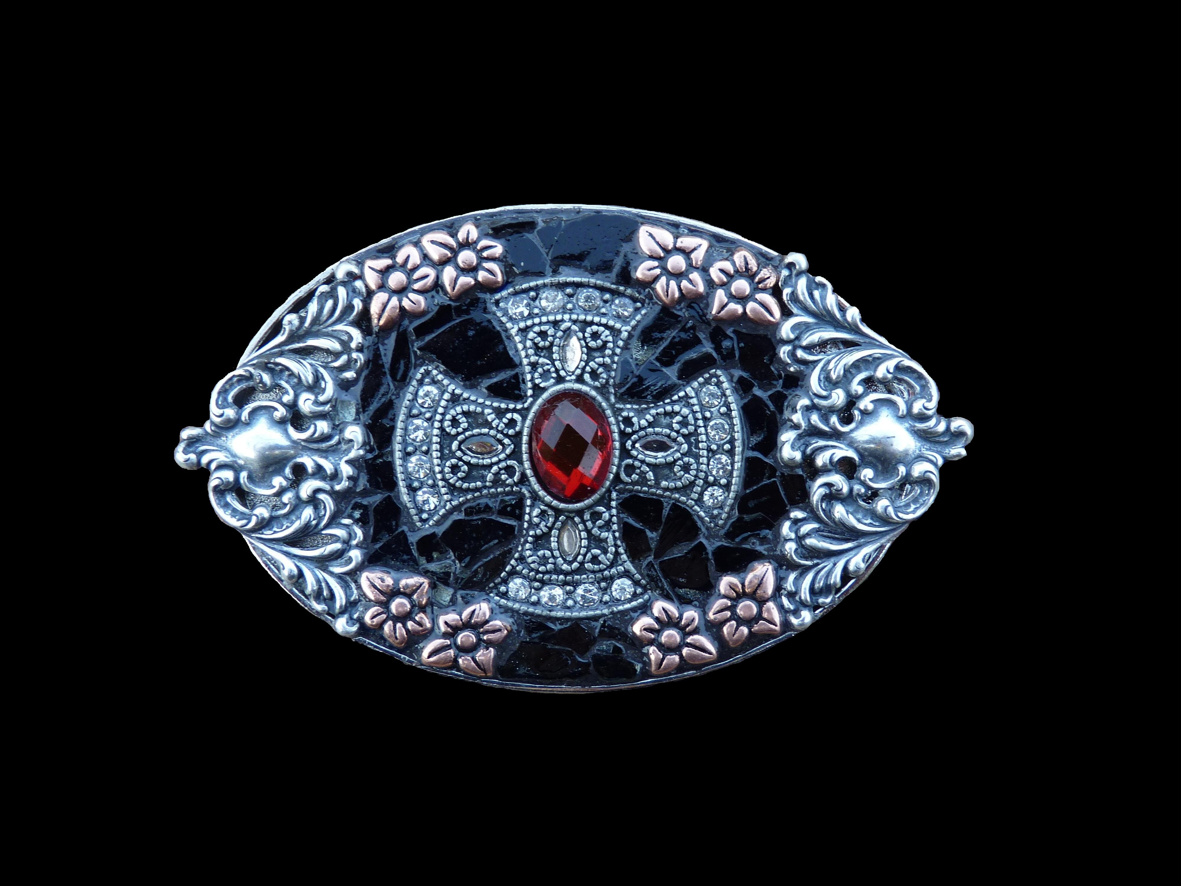 buckle, jewelery, belt buckle, bokeh, belt, 4K, ornament, HD Wallpaper