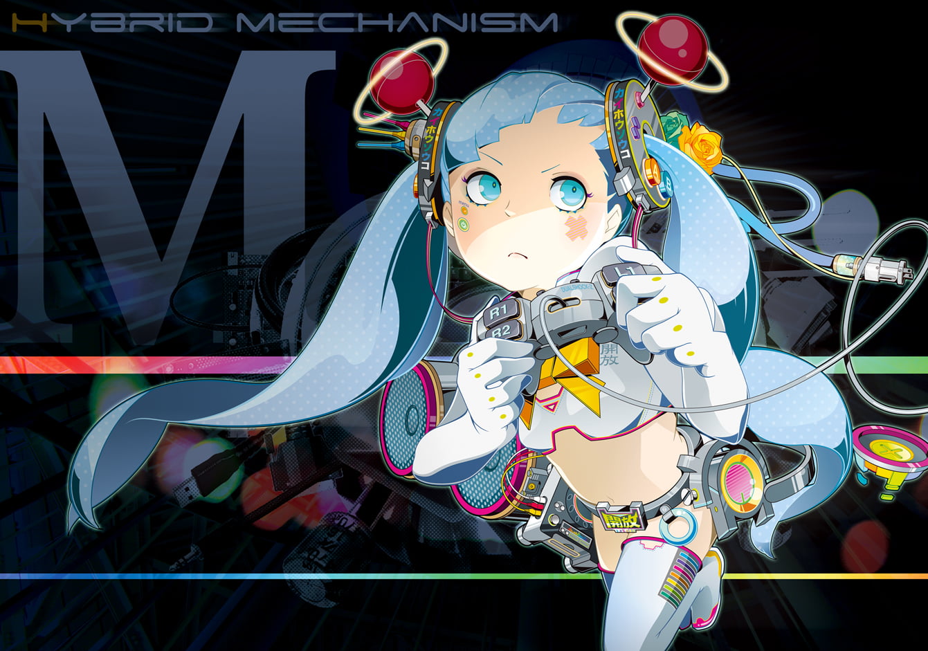 anime girls, 720P, Takahashi Hiroyuki-Mitsume, anime, HD Wallpaper