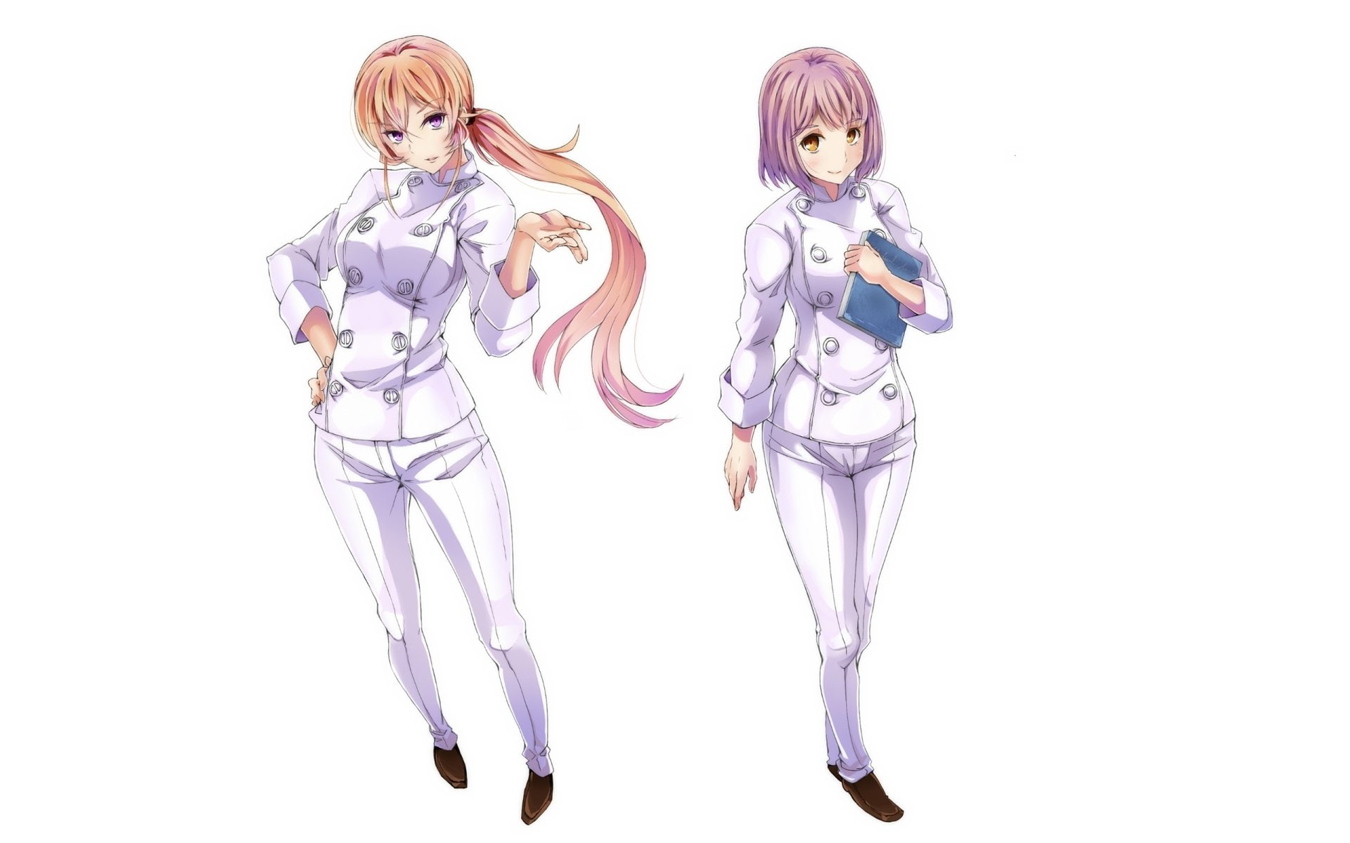 1080P, Hisako Arato, Erina Nakiri, Food Wars: Shokugeki no Soma, Anime, HD Wallpaper