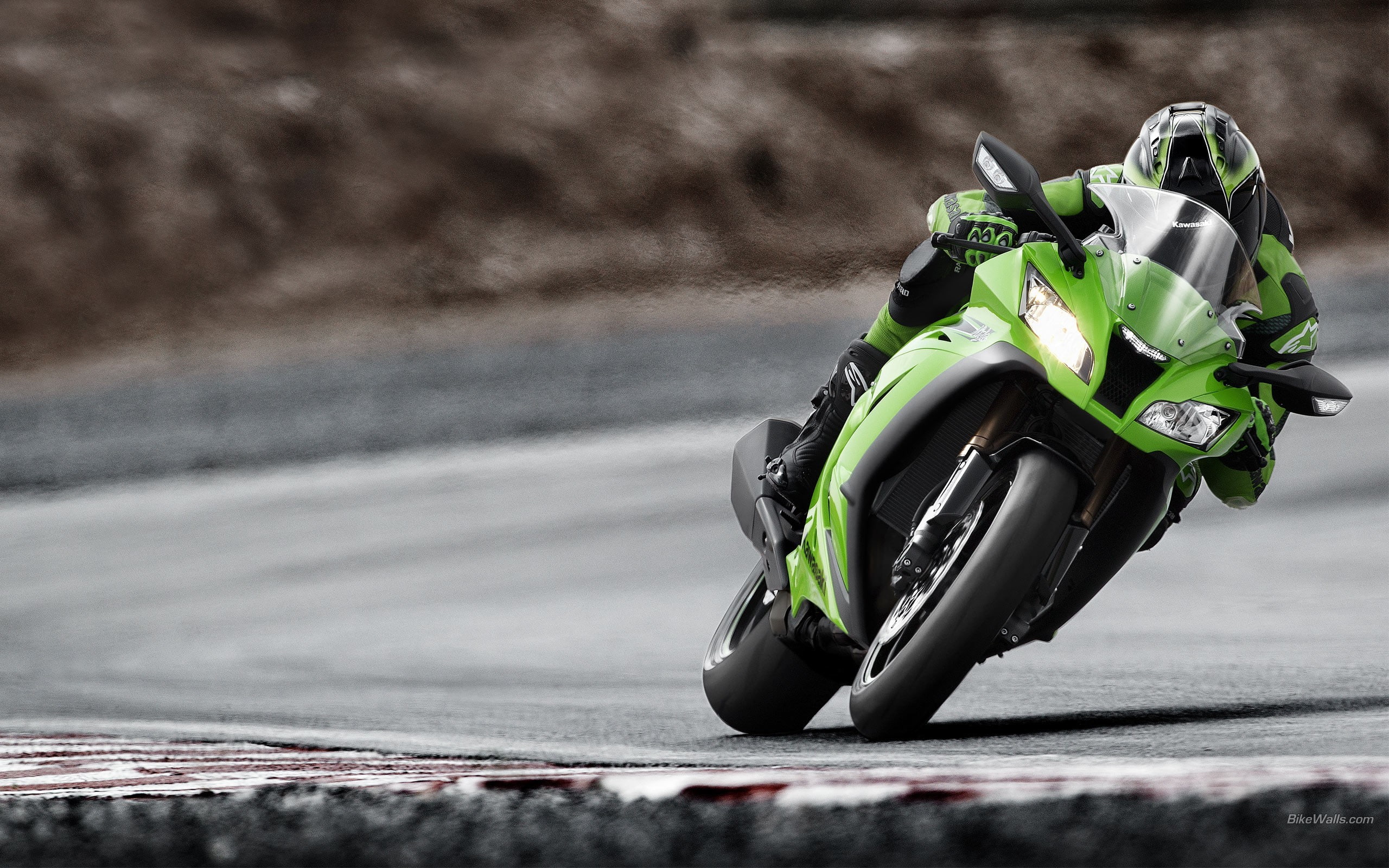 Kawasaki ninja, 2K, HD Wallpaper
