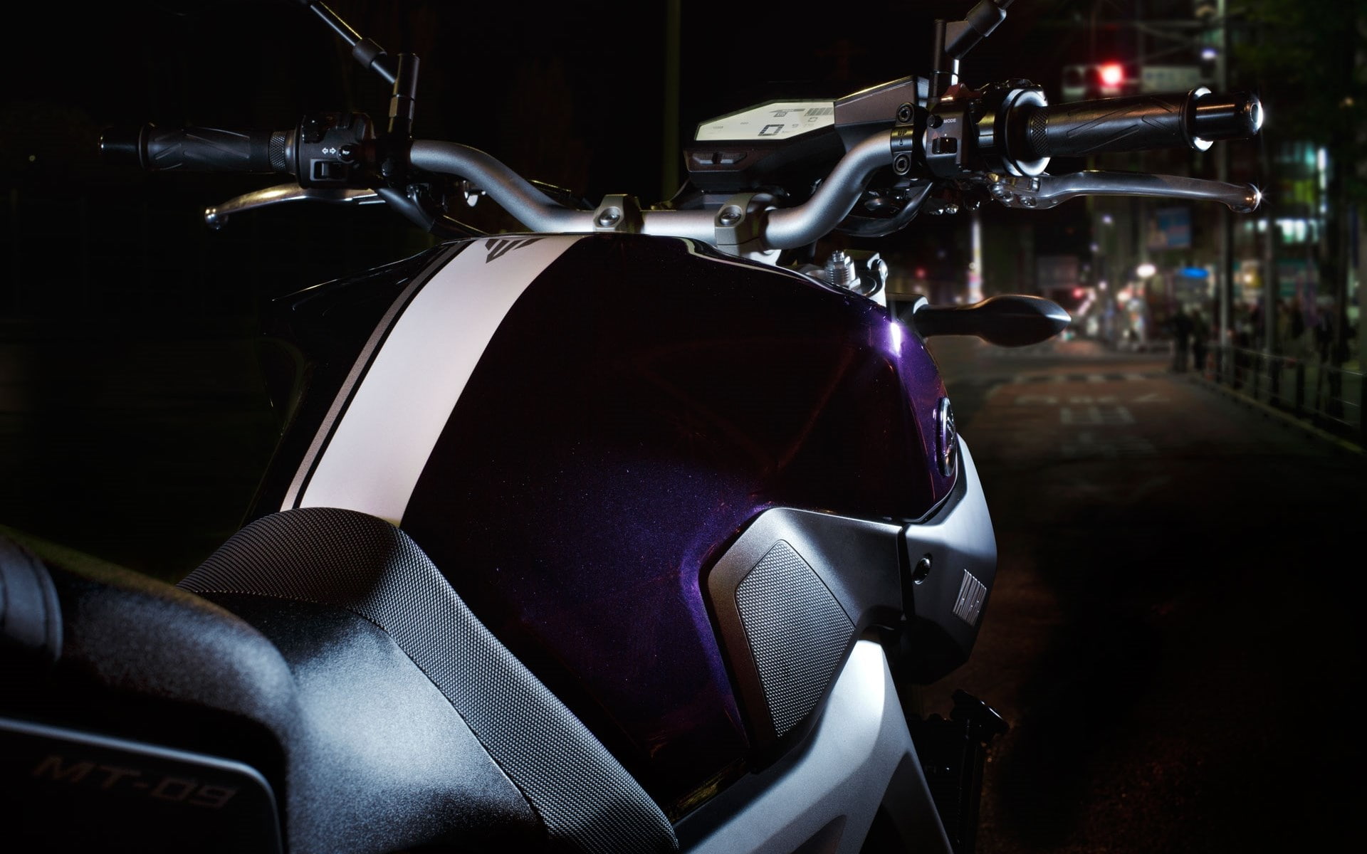 1080P, yamaha mt 09, HD Wallpaper