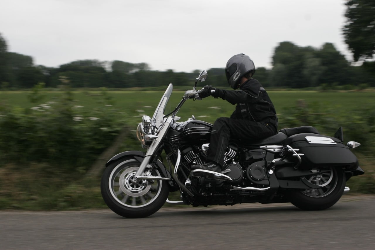 biker, day, bike, sports helmet, nature, helmet, land vehicle, road, motorcycle, tree, mode of transportation, black, gray, crash helmet, real people, headwear, HD Wallpaper