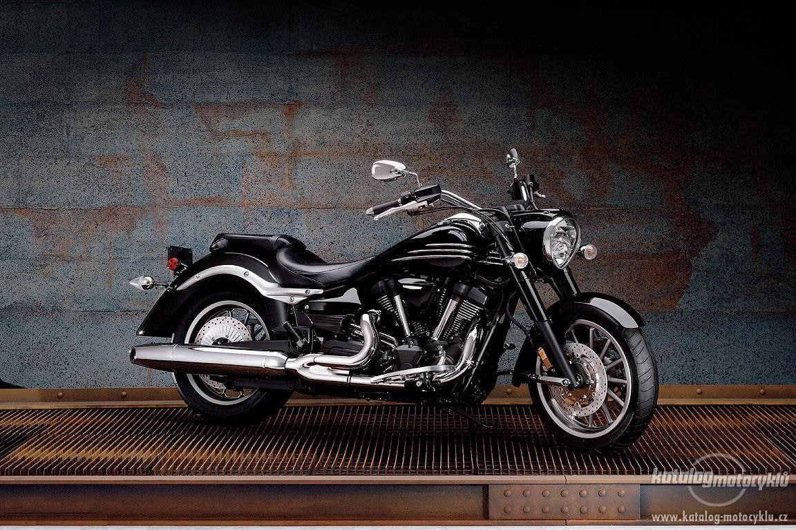 motorcycle, yamaha xv 1900, yamaha, cool, 480P, xv, HD Wallpaper