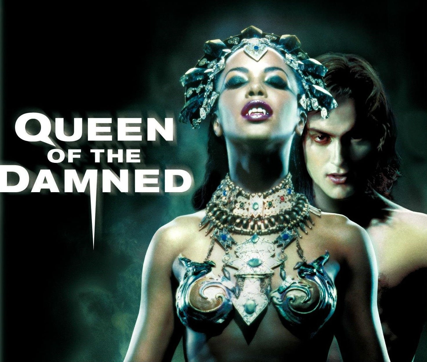 fantasy, dark, 720P, damned, vampire, heavy, horror, queen, metal, aaliyah, HD Wallpaper