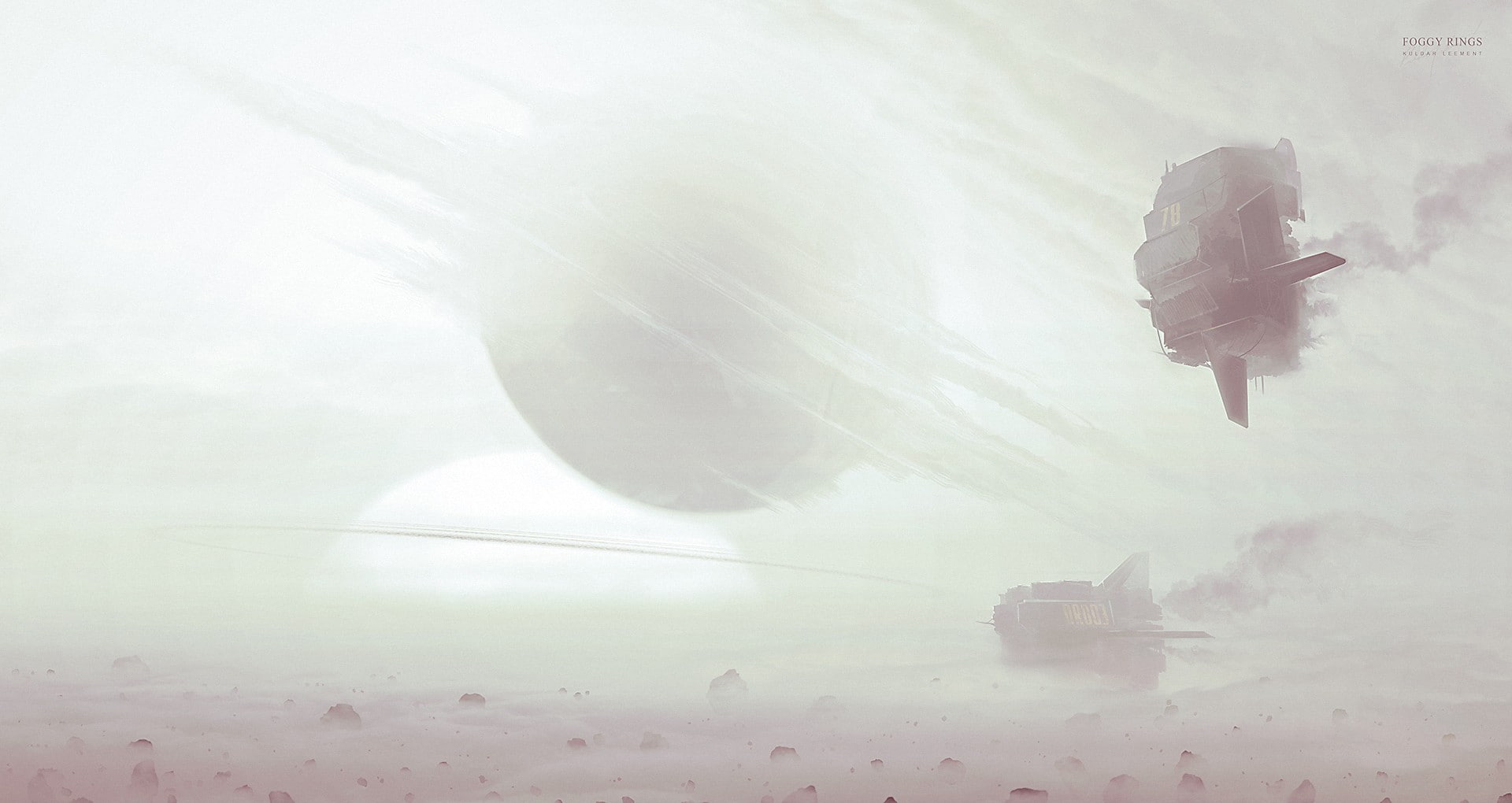 Kuldar Leement, science fiction, 1080P, artwork, HD Wallpaper