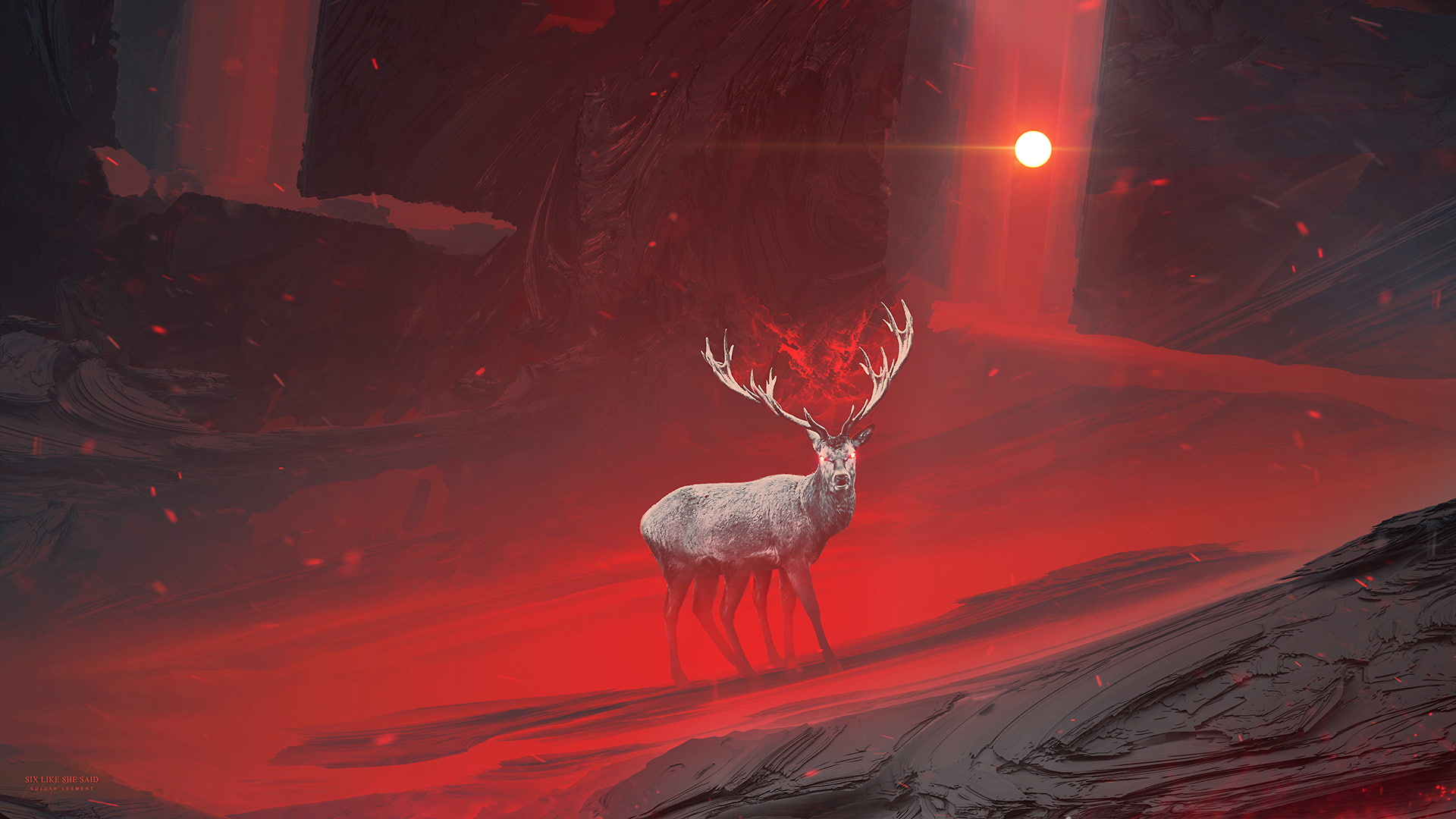 1080P, artwork, Kuldar Leement, science fiction, HD Wallpaper