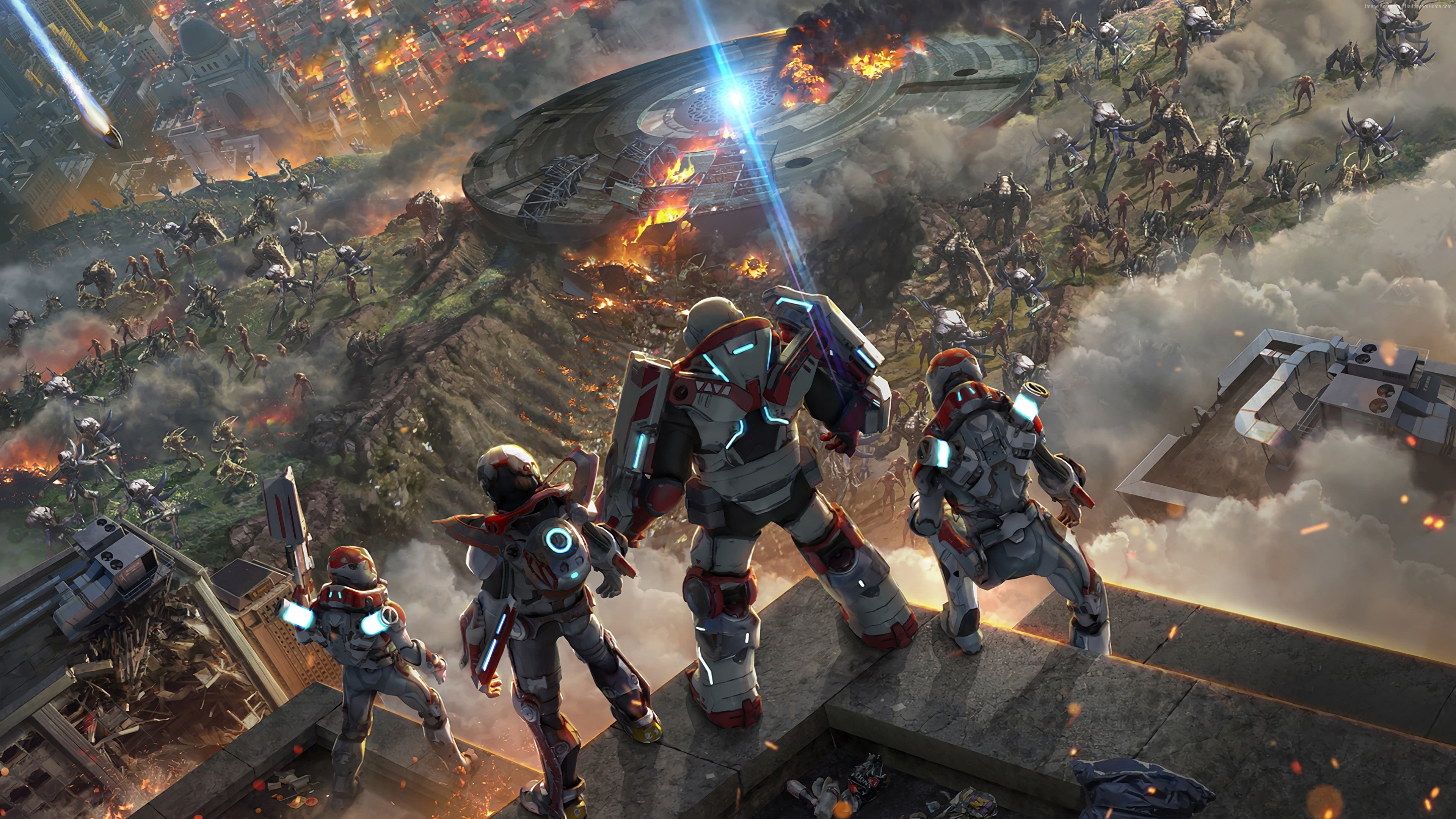 PS4, Best Games 2016, 4K, Alienation, HD Wallpaper