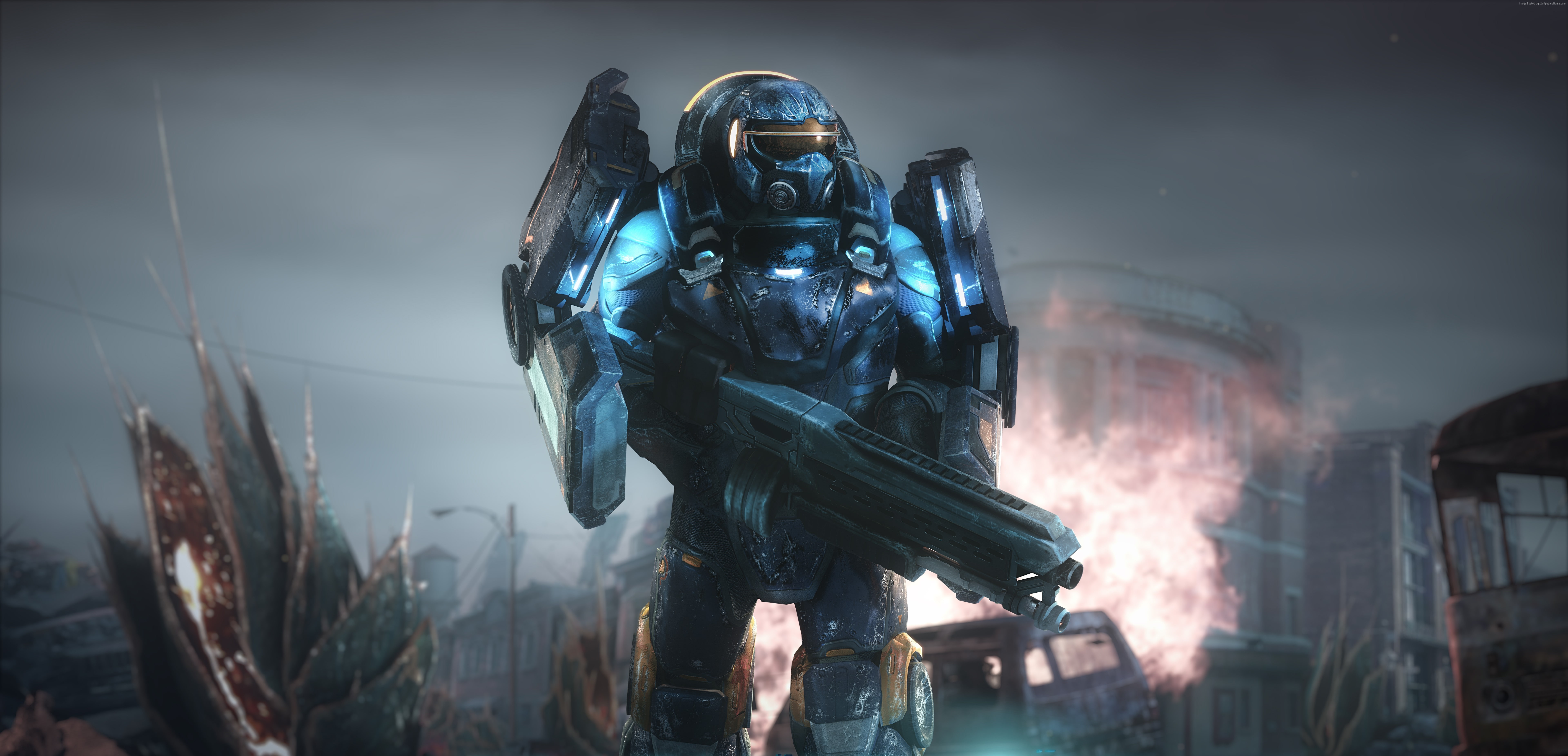 Best Games 2016, 8K, Alienation, PS4, HD Wallpaper