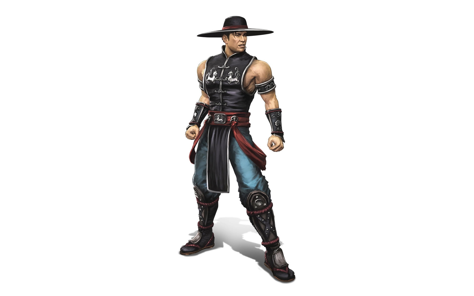 protection, cut out, lao, front view, hat, cowboy, copy space, kombat, rifle, full Length, standing, masculinity, one Person, mortal kombat, indoors, gun, HD Wallpaper