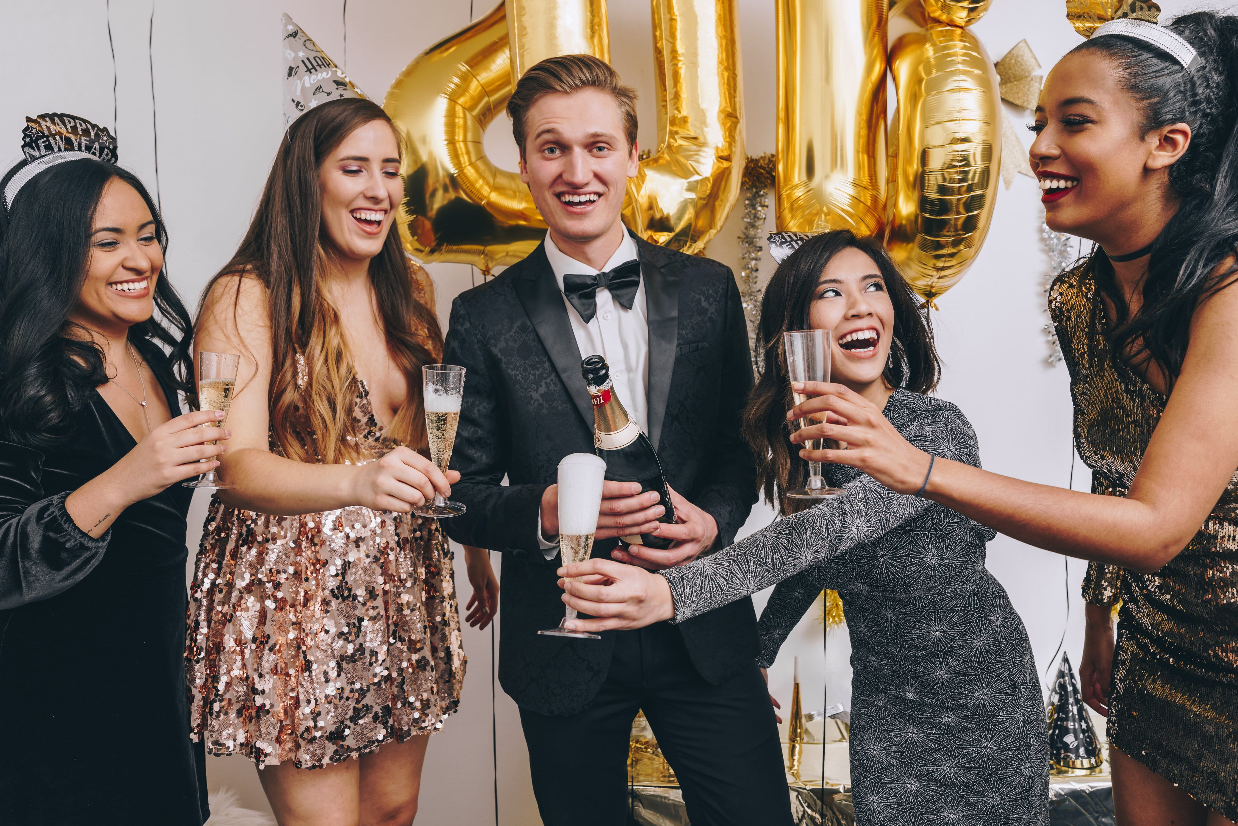 champagne, photo, Holidays, drink, 4K, party, three quarter length, Luxury, group of people, celebration, young women, adult, party - social event, dress, HD Wallpaper