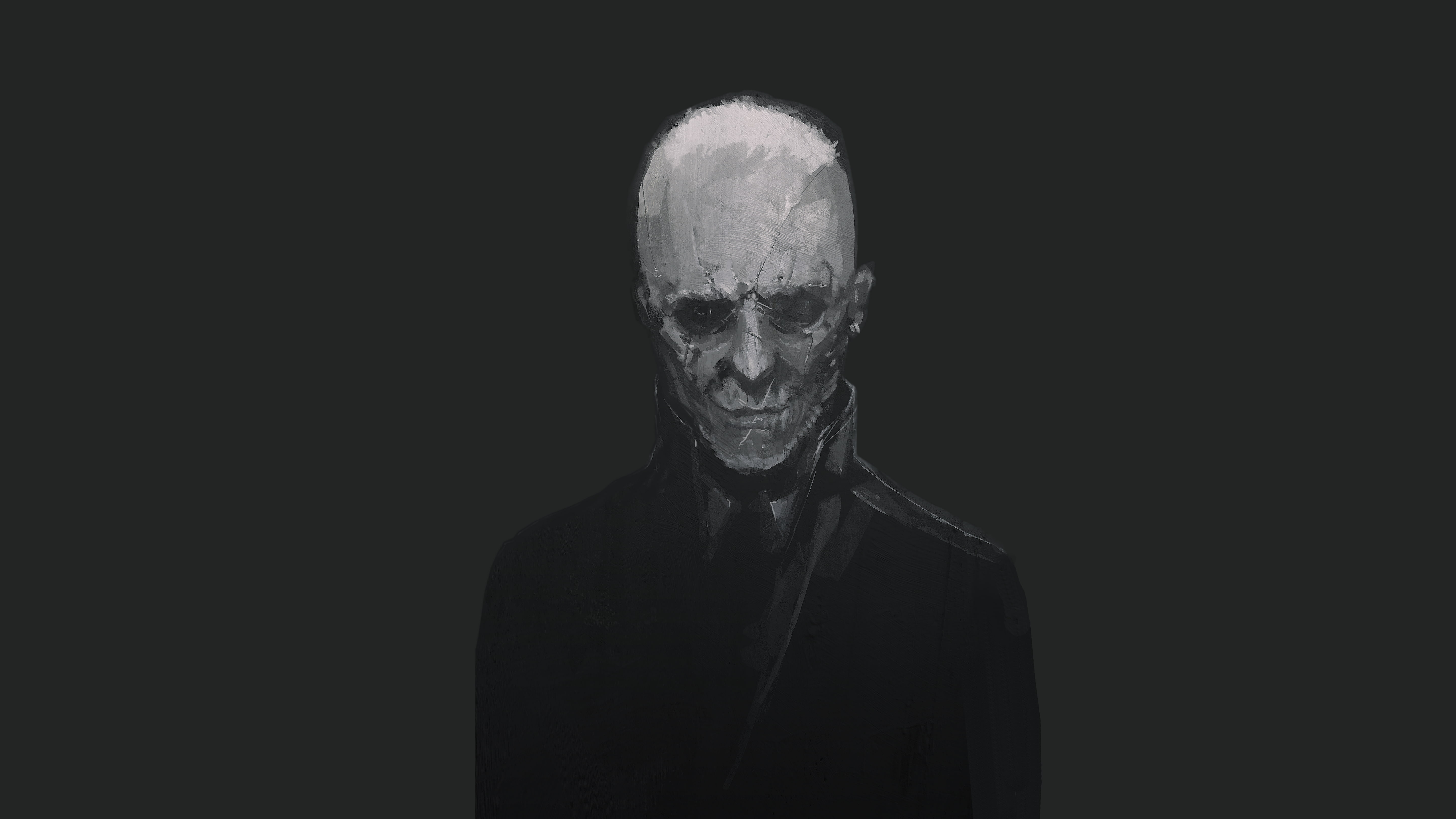 copy space, human face, Game Of Thrones, Old People, zombies, men, serious, portrait, 5K, senior adult, front view, lifestyles, adult, males, Dark, headshot, HD Wallpaper