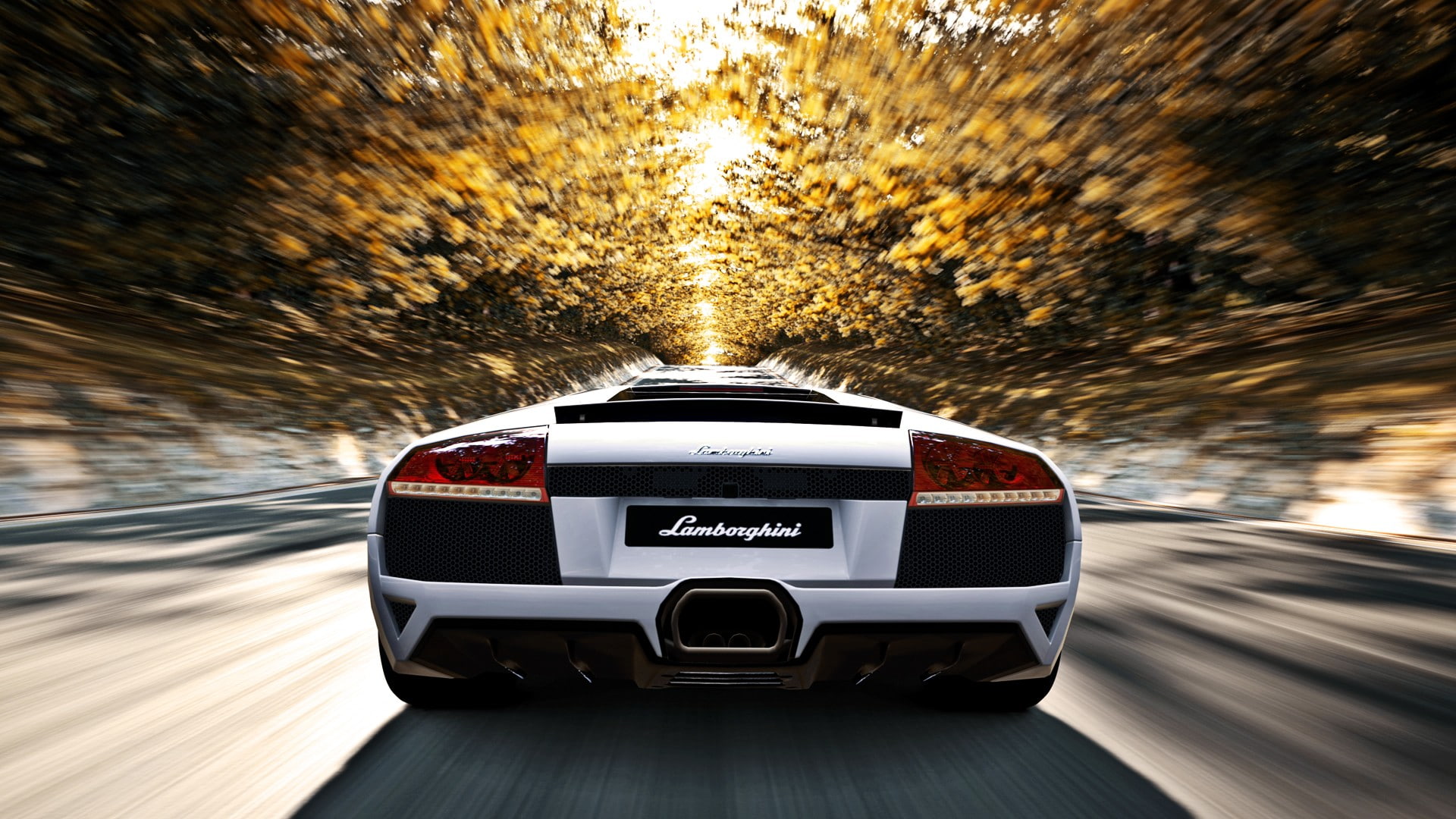 Trial Mountain, Lamborghini, Lamborghini Murcielago, 1080P, Gran Turismo, HD Wallpaper