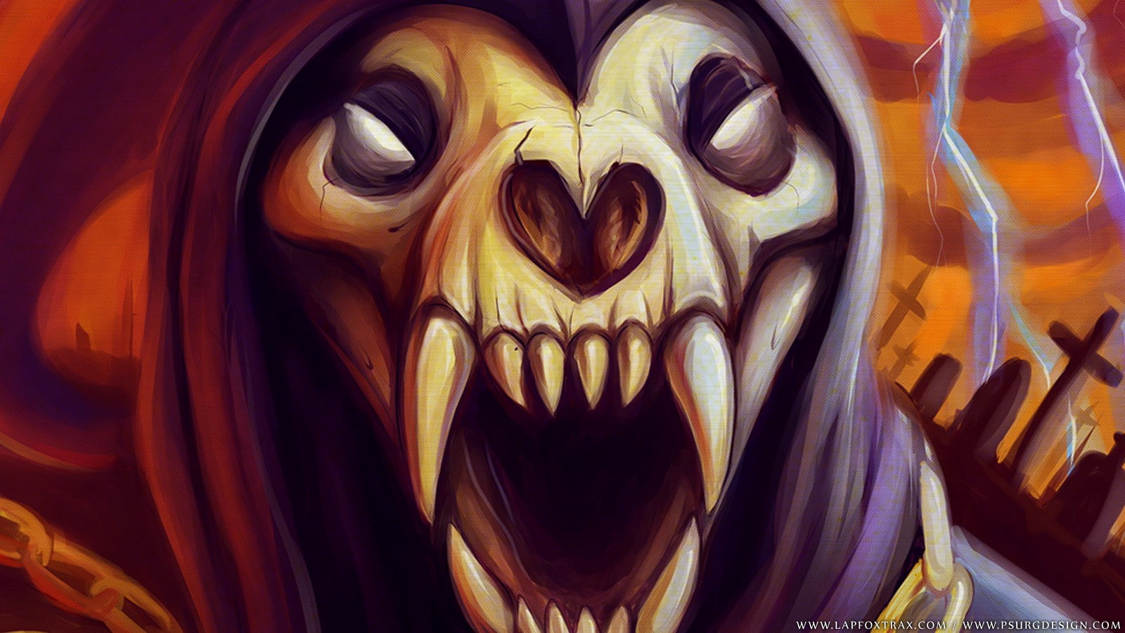 Lapfox Trax, azrael, 720P, HD Wallpaper