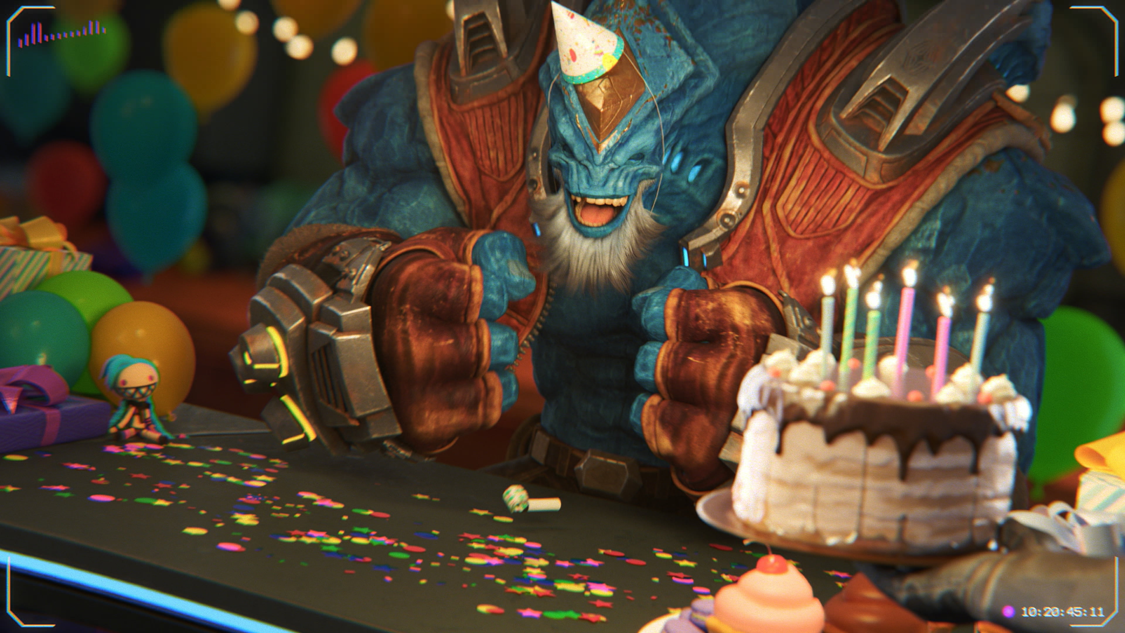 temptation, video games, candle, dessert, birthday cake, baked, arts culture and entertainment, 4K, sweet food, multi colored, celebration, event, sweet, HD Wallpaper